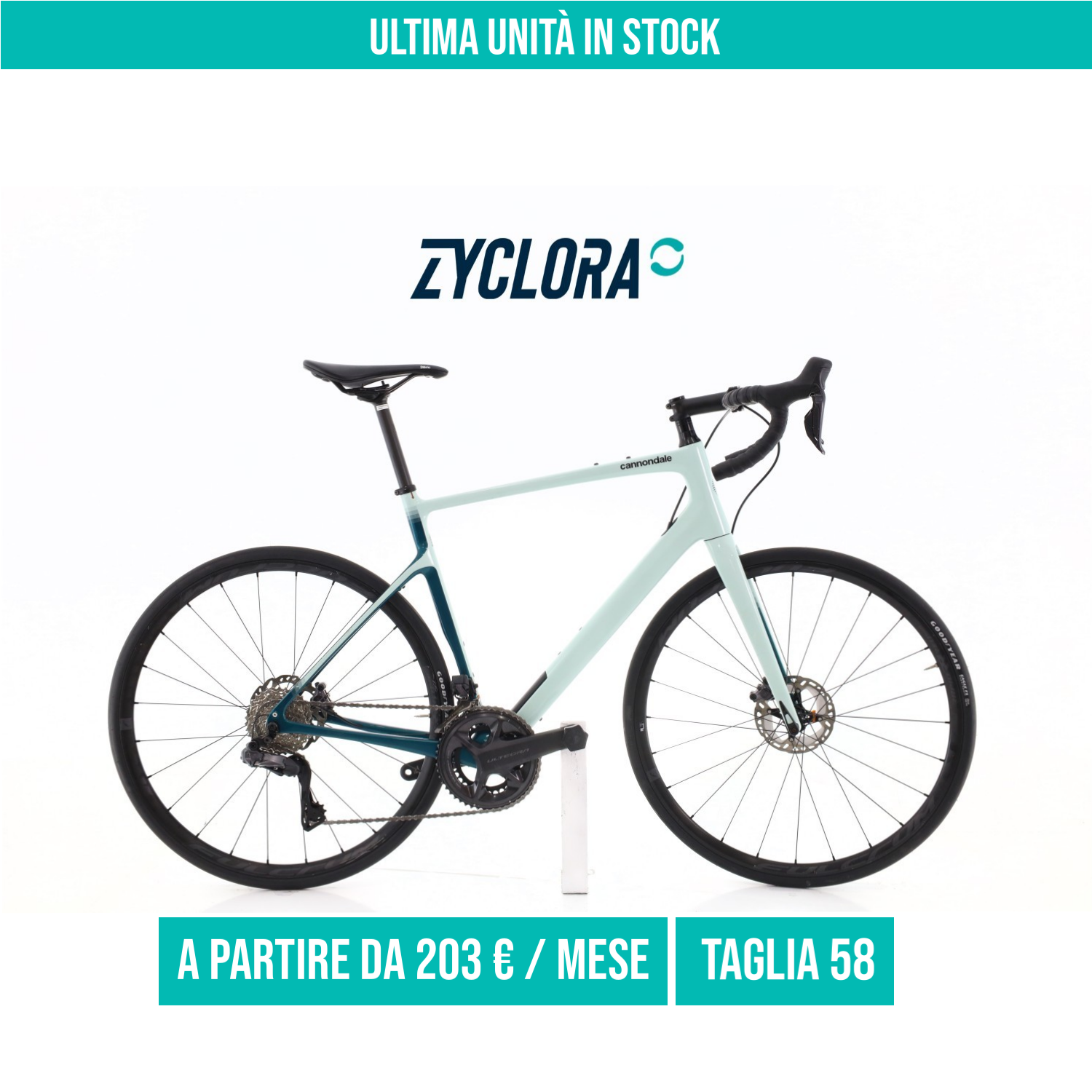 Cannondale Synapse 2 Di2 12V taglia 58 Semi-nuova
