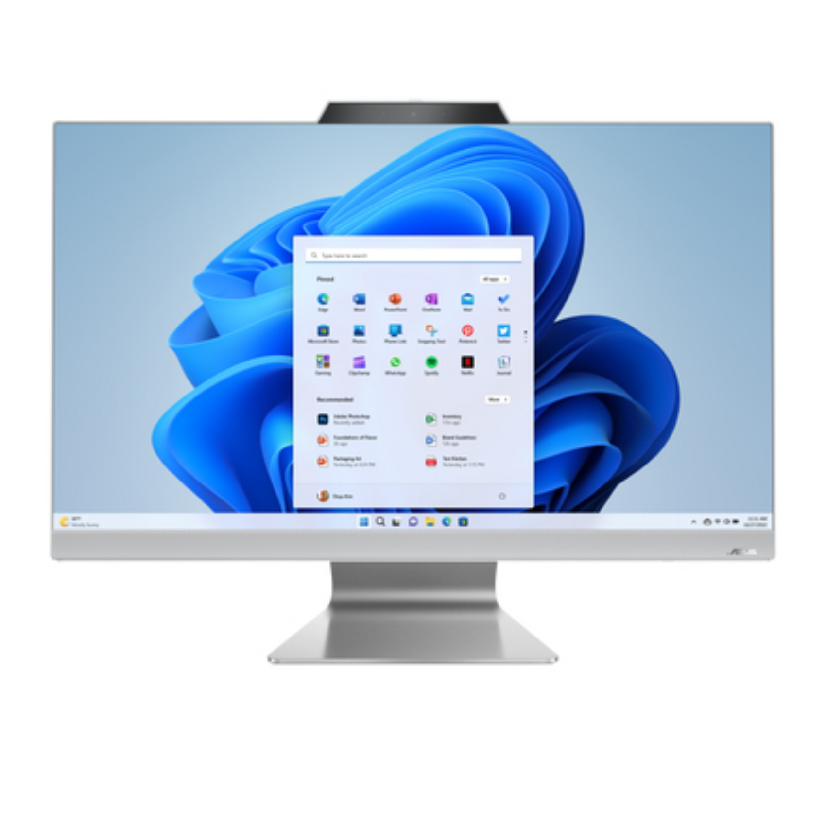 ASUS Zen AiO 27" R5-7520U 16GB 1TB M.2 M3702WFAK-WPE037W W11H, 90pt03m1-m00jb0, All-in-One mit Monitor