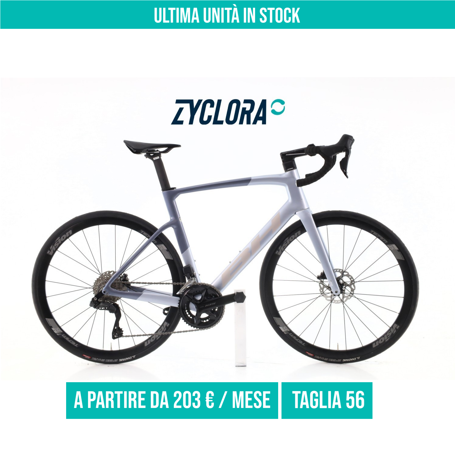 BH RS1 Carbonio Di2 12V taglia 56 Semi-nuova