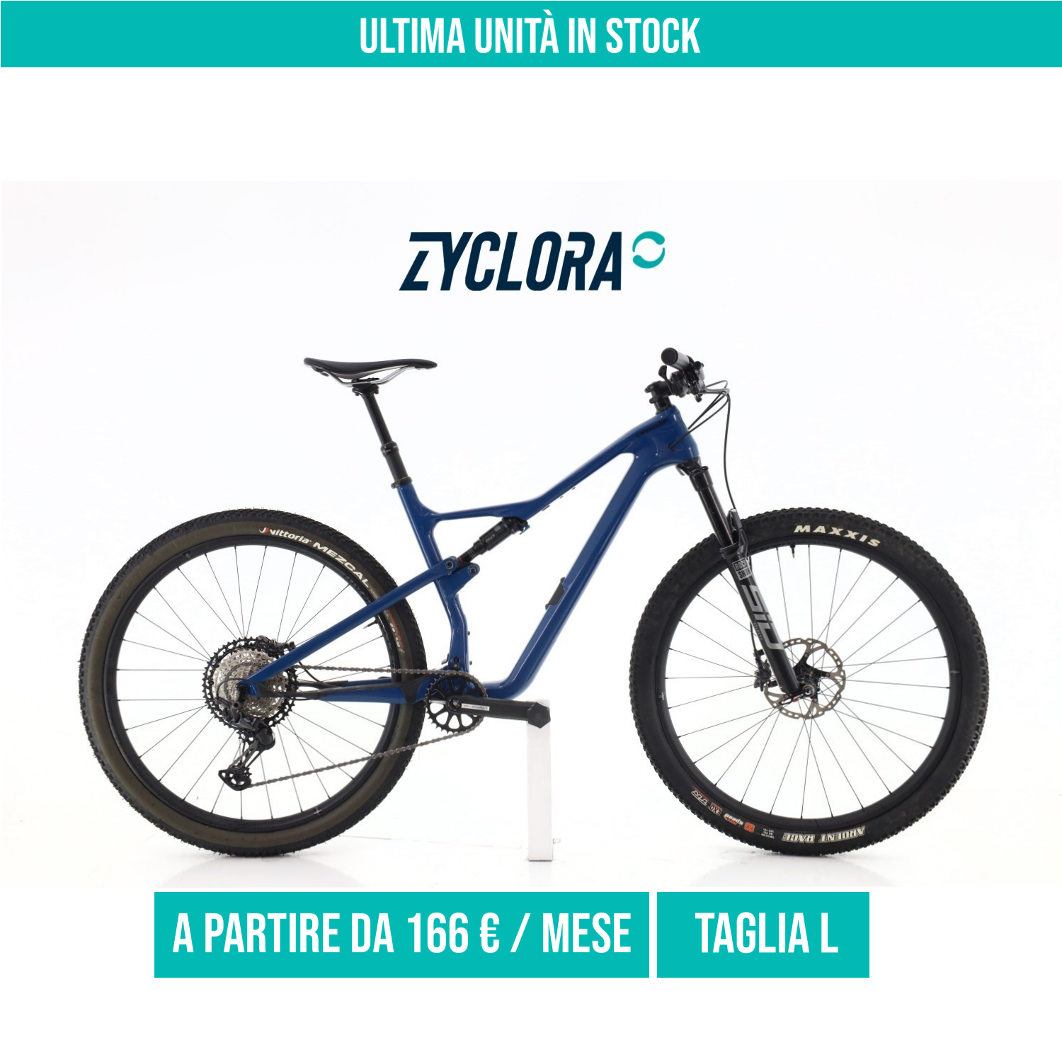 Cannondale Scalpel XT taglia L Semi-nuova