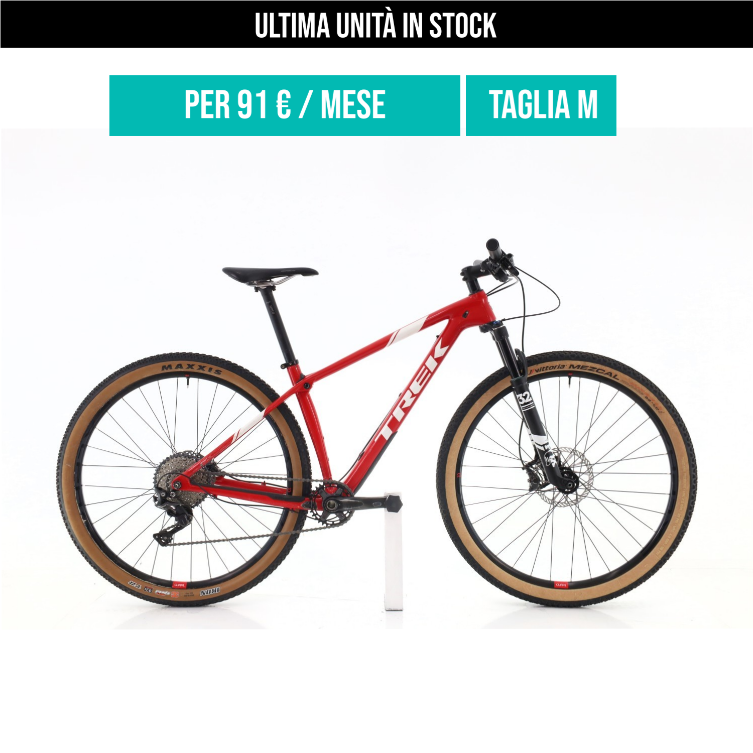 Trek Procaliber 9.7 XT taglia M Semi-nuova