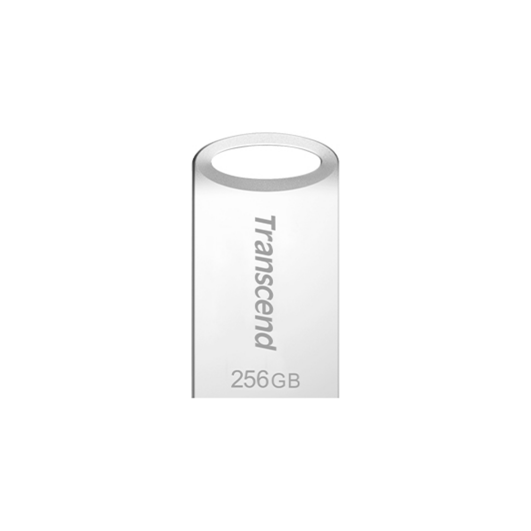 Transcend JetFlash 710S, ts256gjf710s, 256 GB, USB Typ-A, 3.2 Gen 1 3.1 Gen 1, Ohne Deckel, 3,3 g, Silber