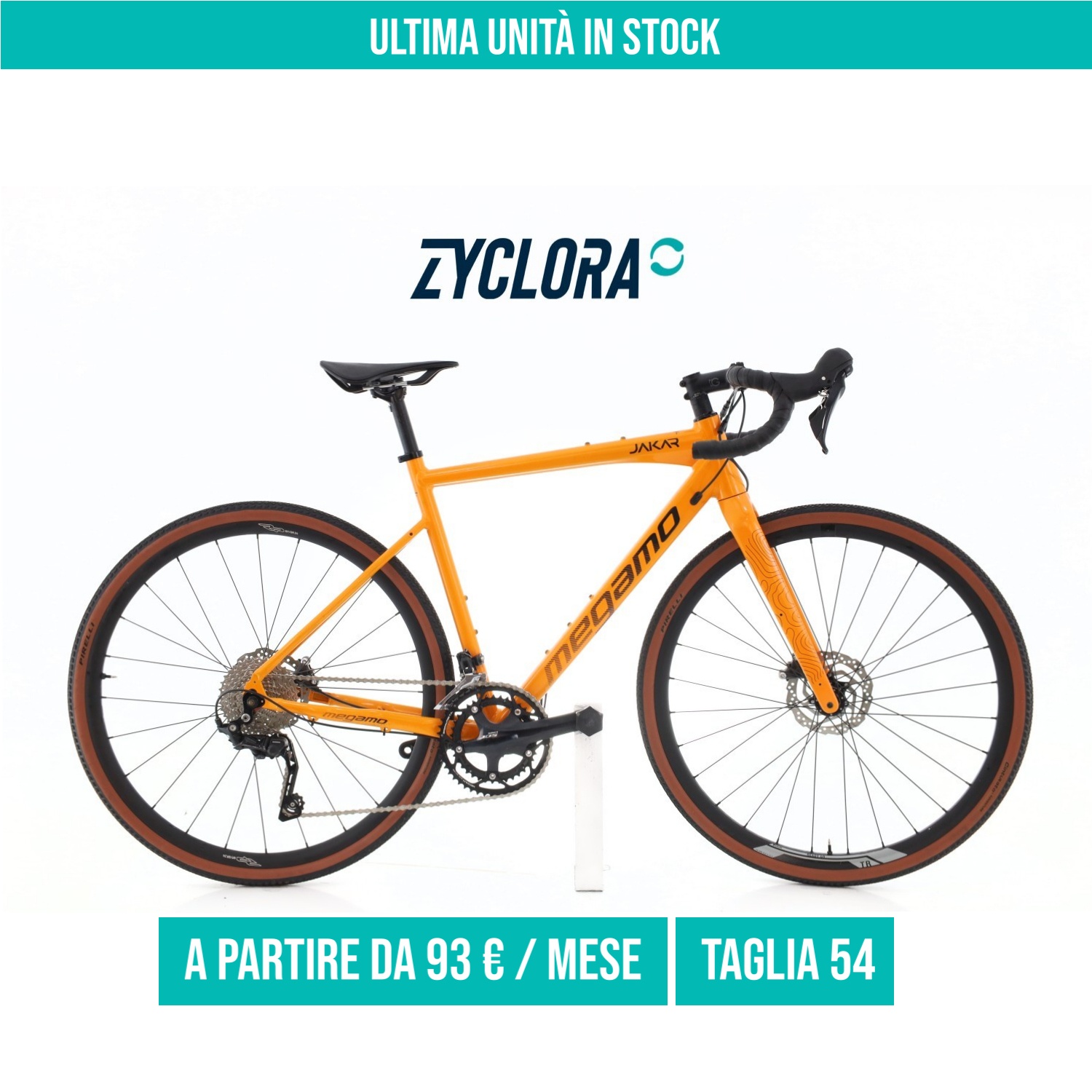 Megamo Jakar taglia 54 Semi-nuova