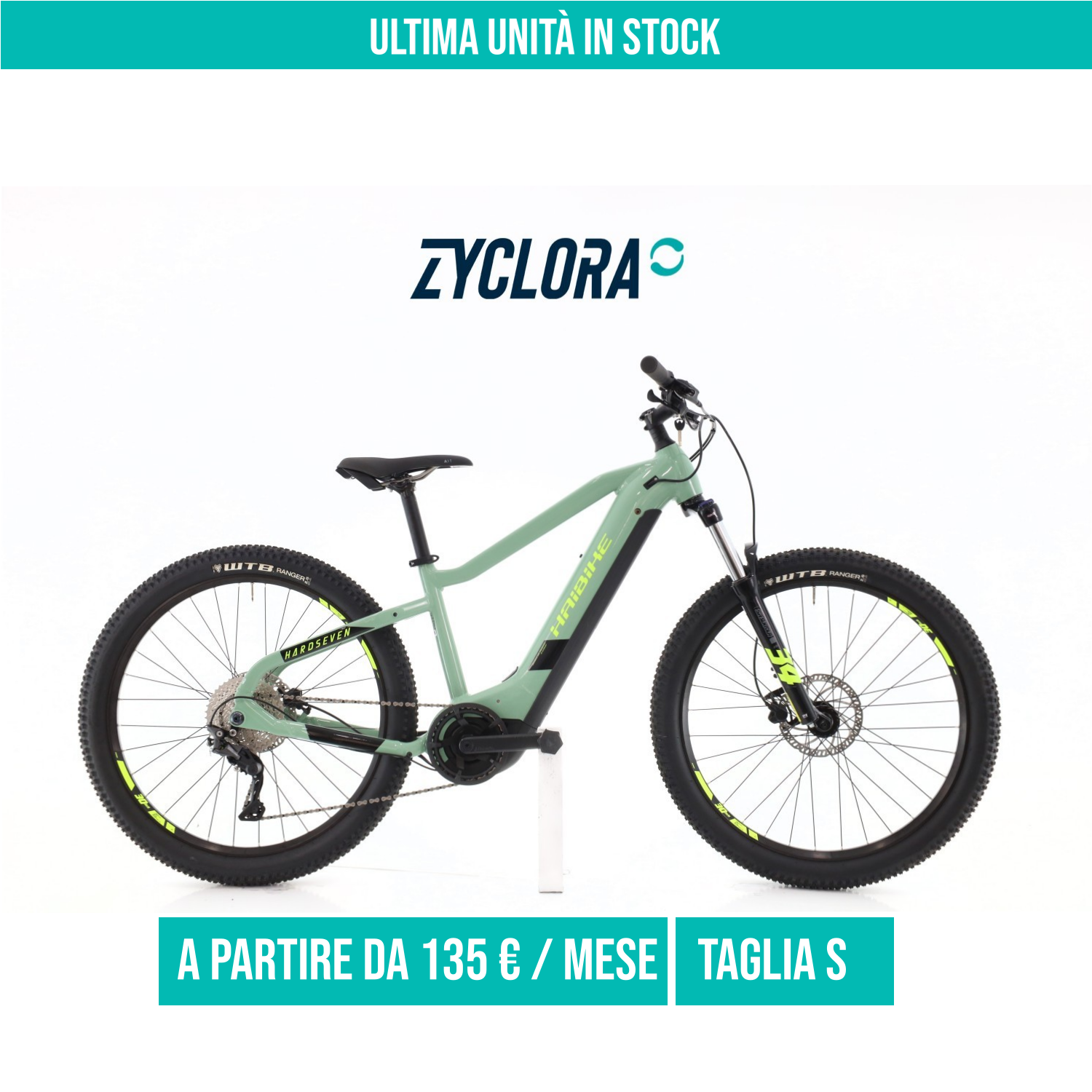Haibike Hard Seven 6 taglia S Semi-nuova