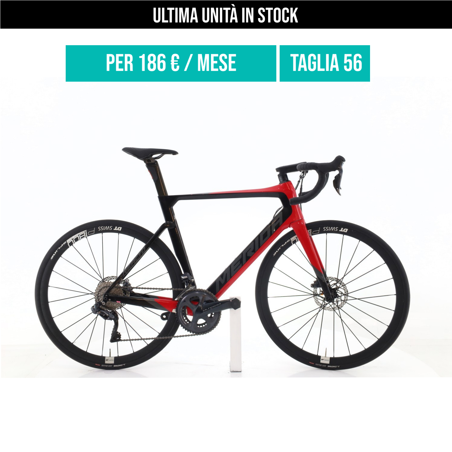 Merida Reacto 7000-E Di2 11V taglia 56 Semi-nuova