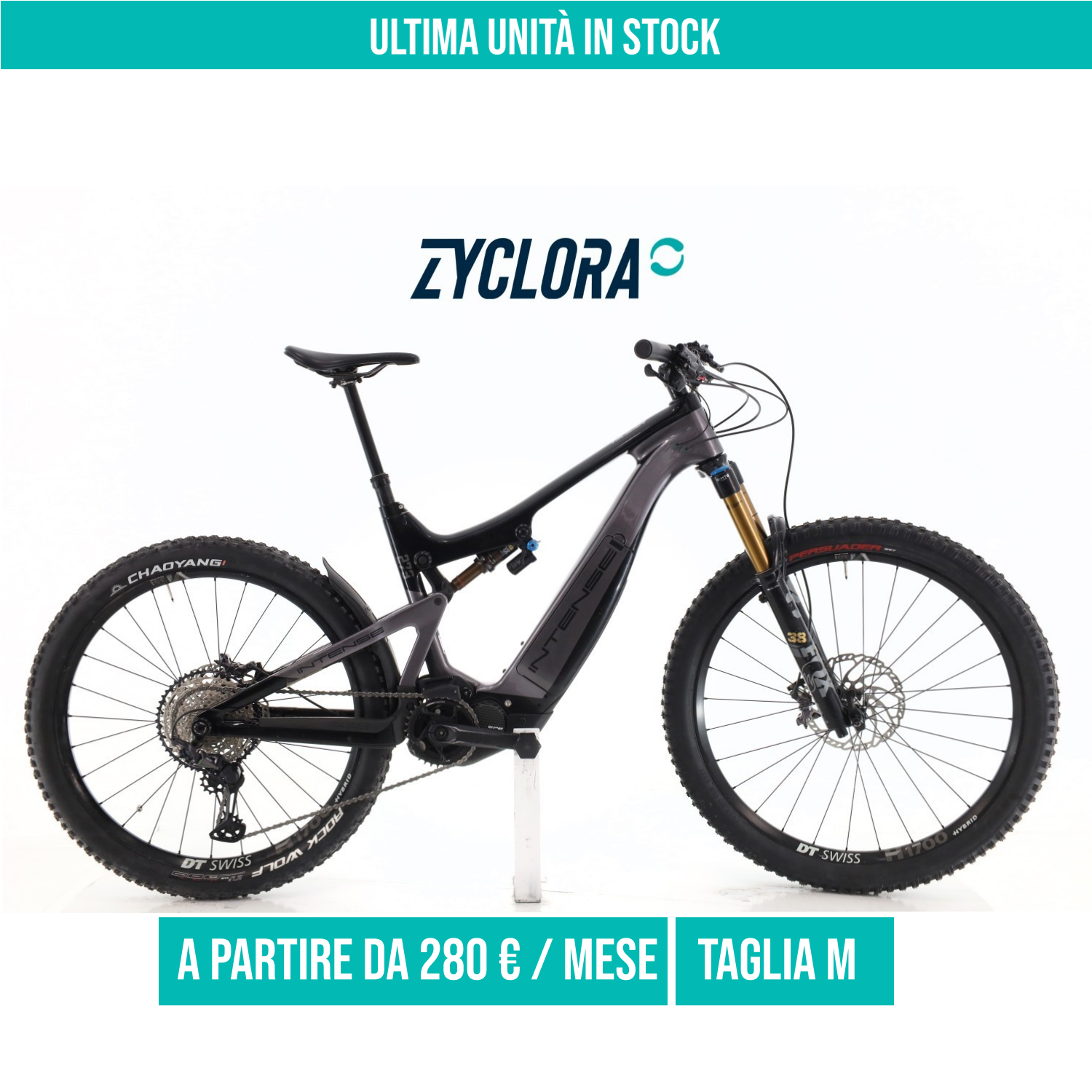 Intense Tazer 279 Carbonio XT taglia M Semi-nuova