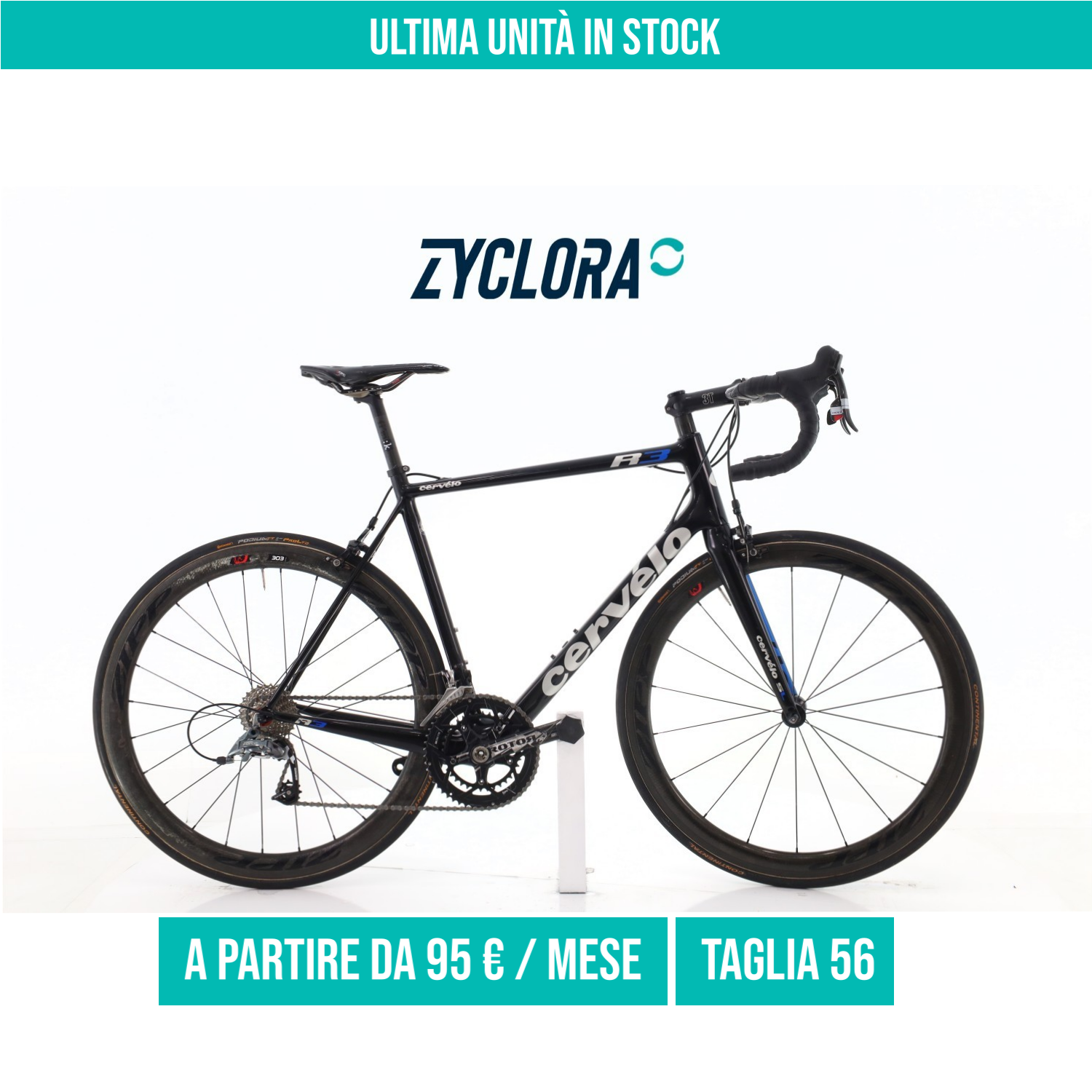 Cervelo R3 taglia 56 Semi-nuova