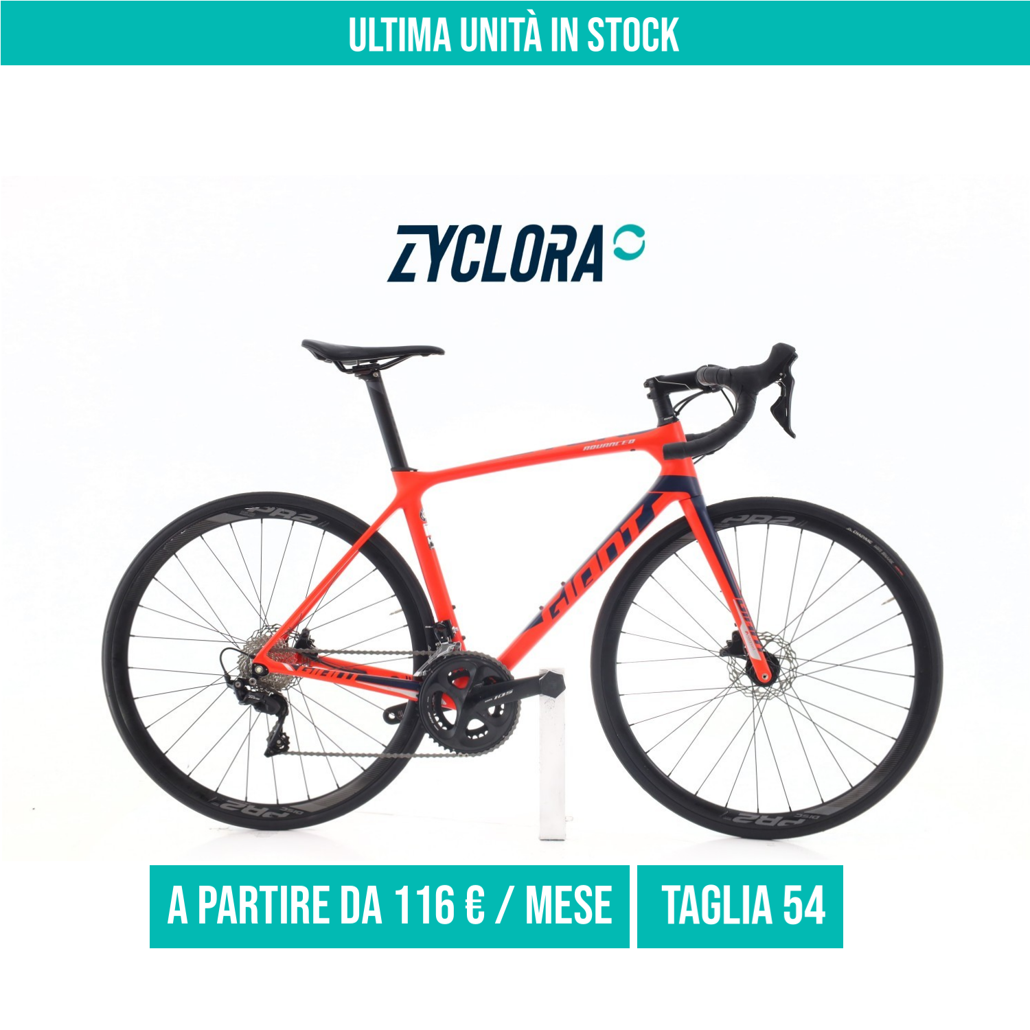 Giant TCR Advanced 2 taglia 54 Semi-nuova