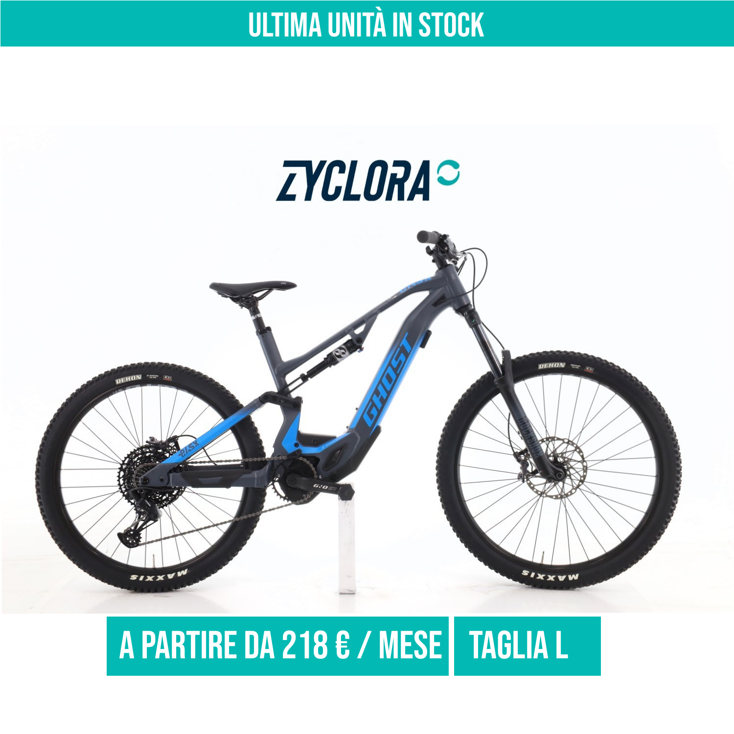 Ghost E-ASX Essential taglia L Semi-nuova