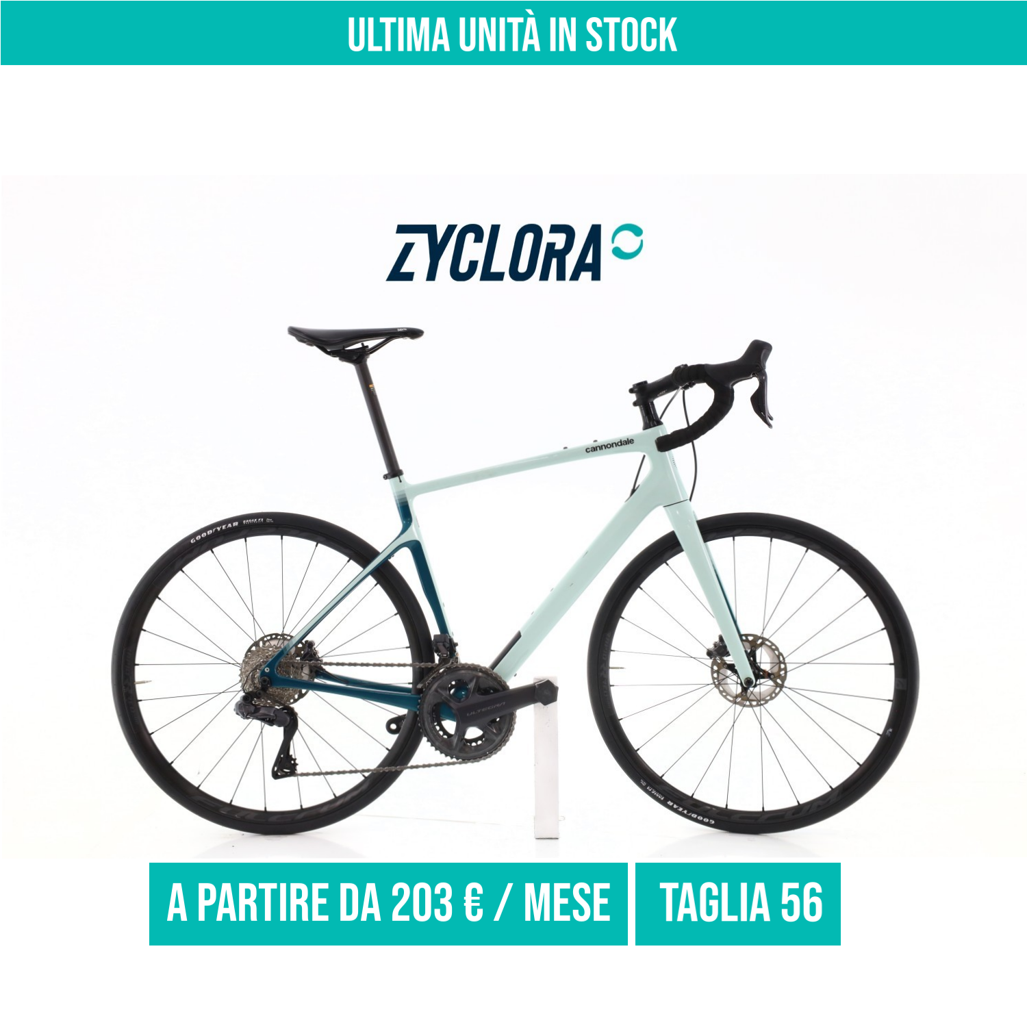 Cannondale Synapse 2 Di2 12V taglia 56 Semi-nuova