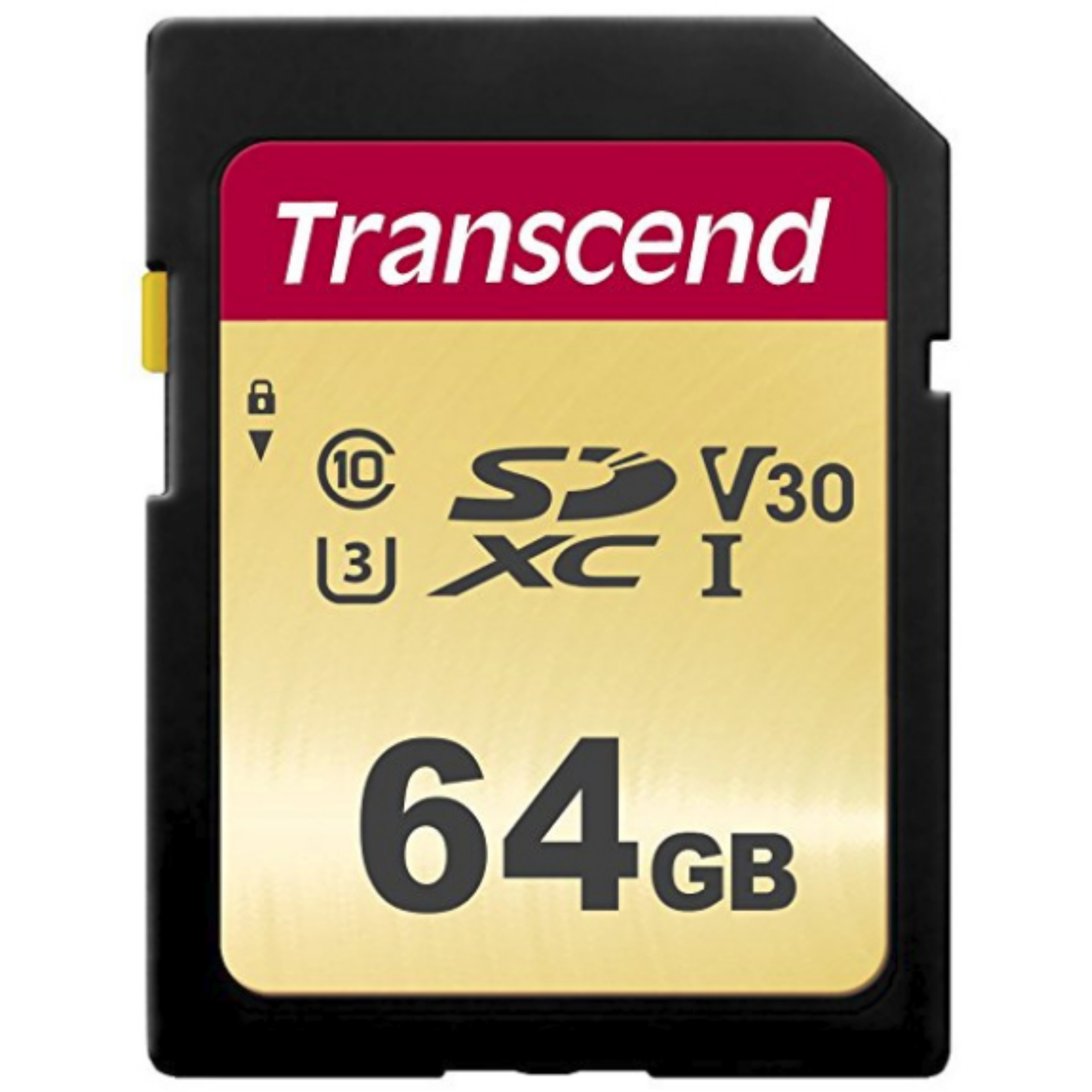 Transcend 64GB, ts64gsdc500s, UHS-I, SD, 64 GB, Klasse 10, UHS-I