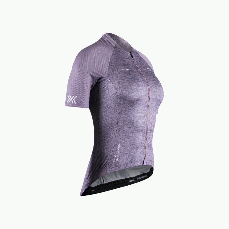 Jersey Ciclismo A Manica Corta In Lana Merino Donna
