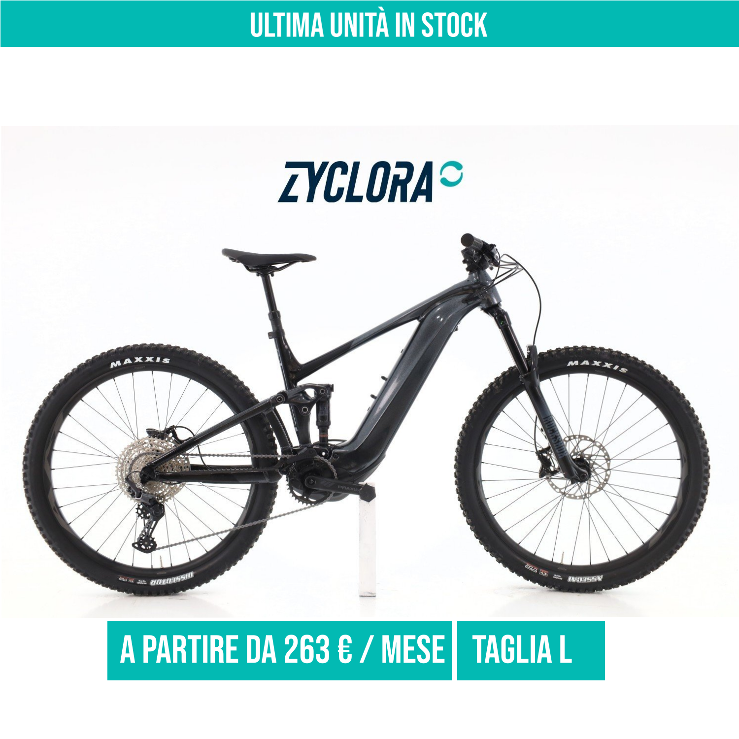 Giant Trance X E+3 Pro taglia L Semi-nuova
