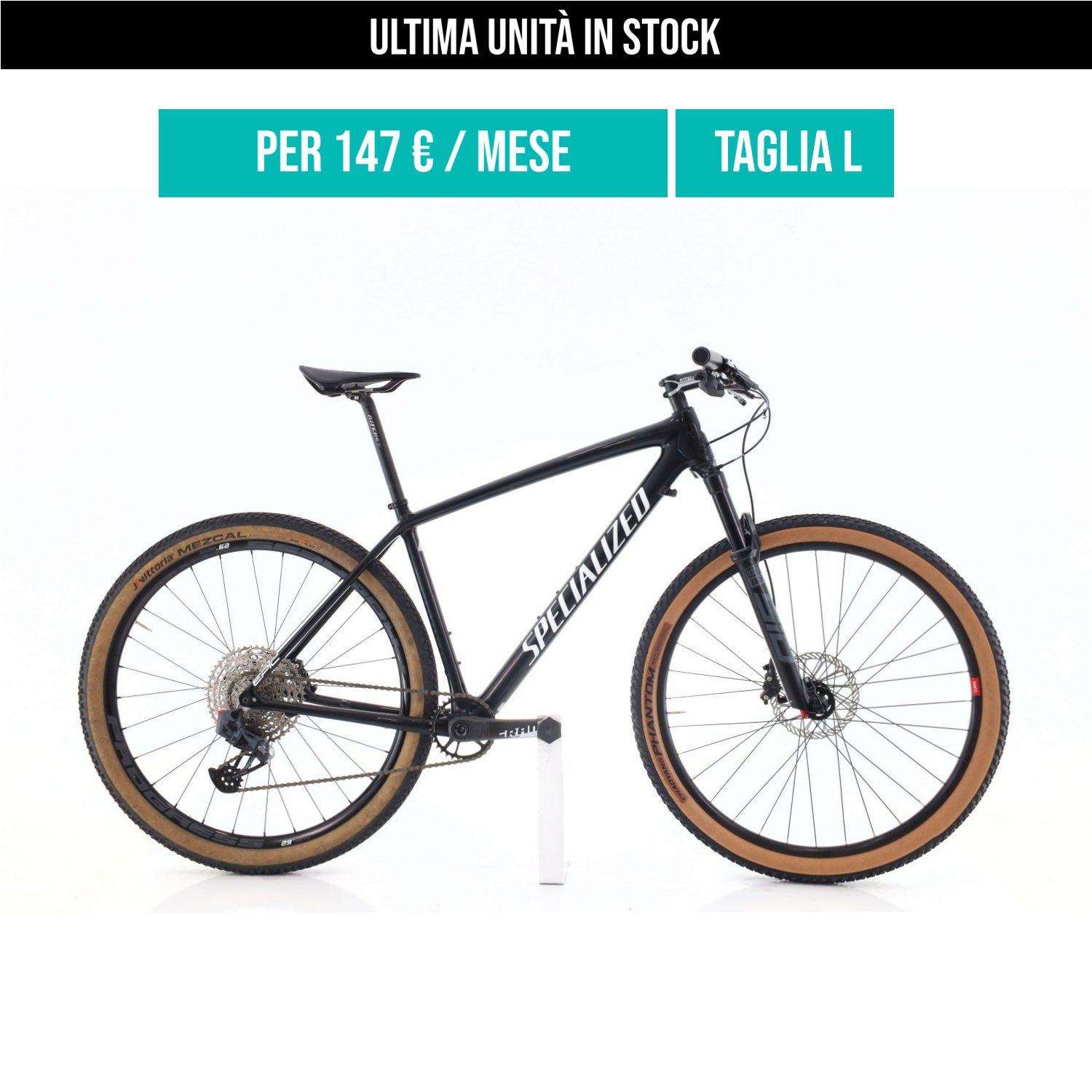 Specialized Epic HT GX AXS taglia L Semi-nuova