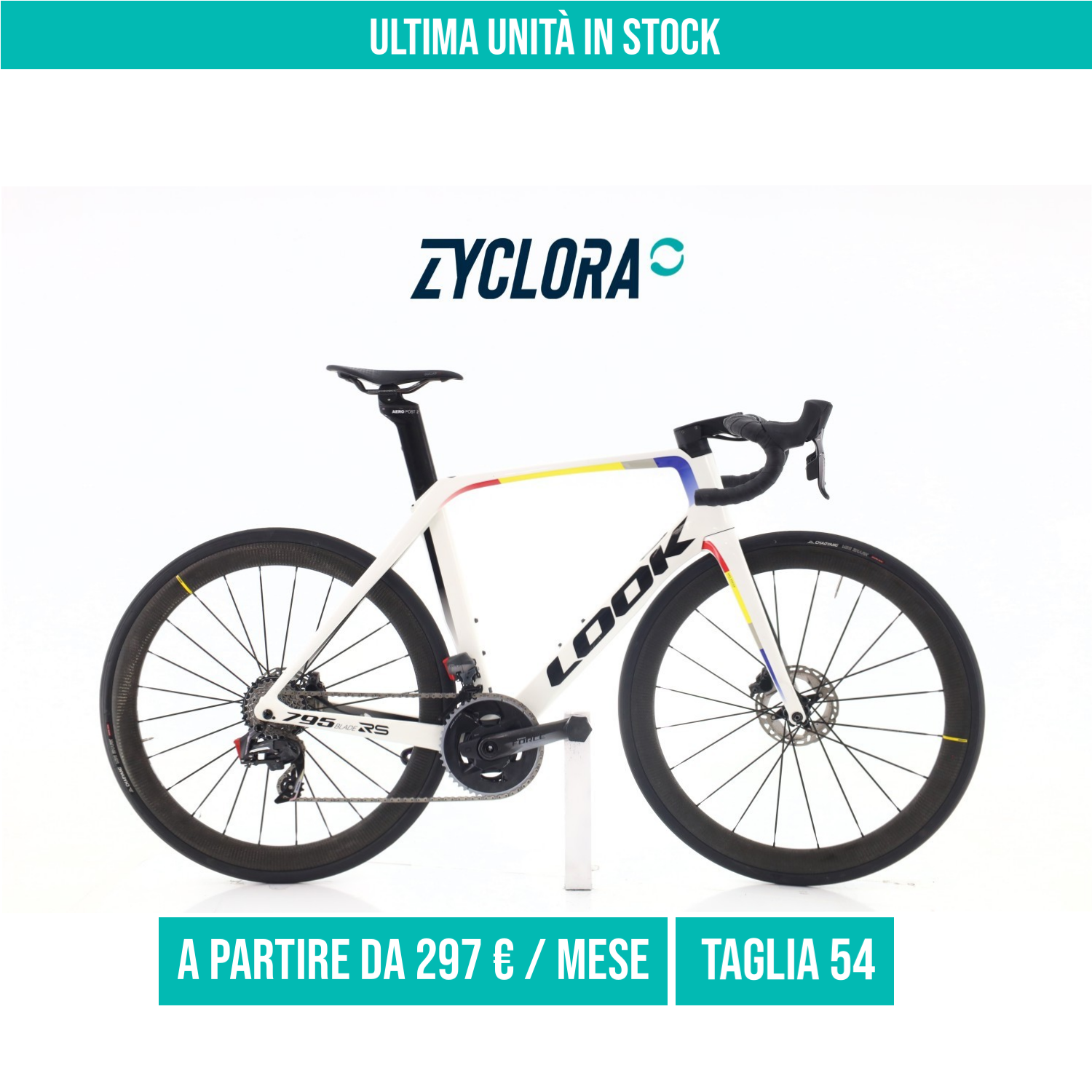Look 795 Blade RS AXS 12V taglia 54 Semi-nuova