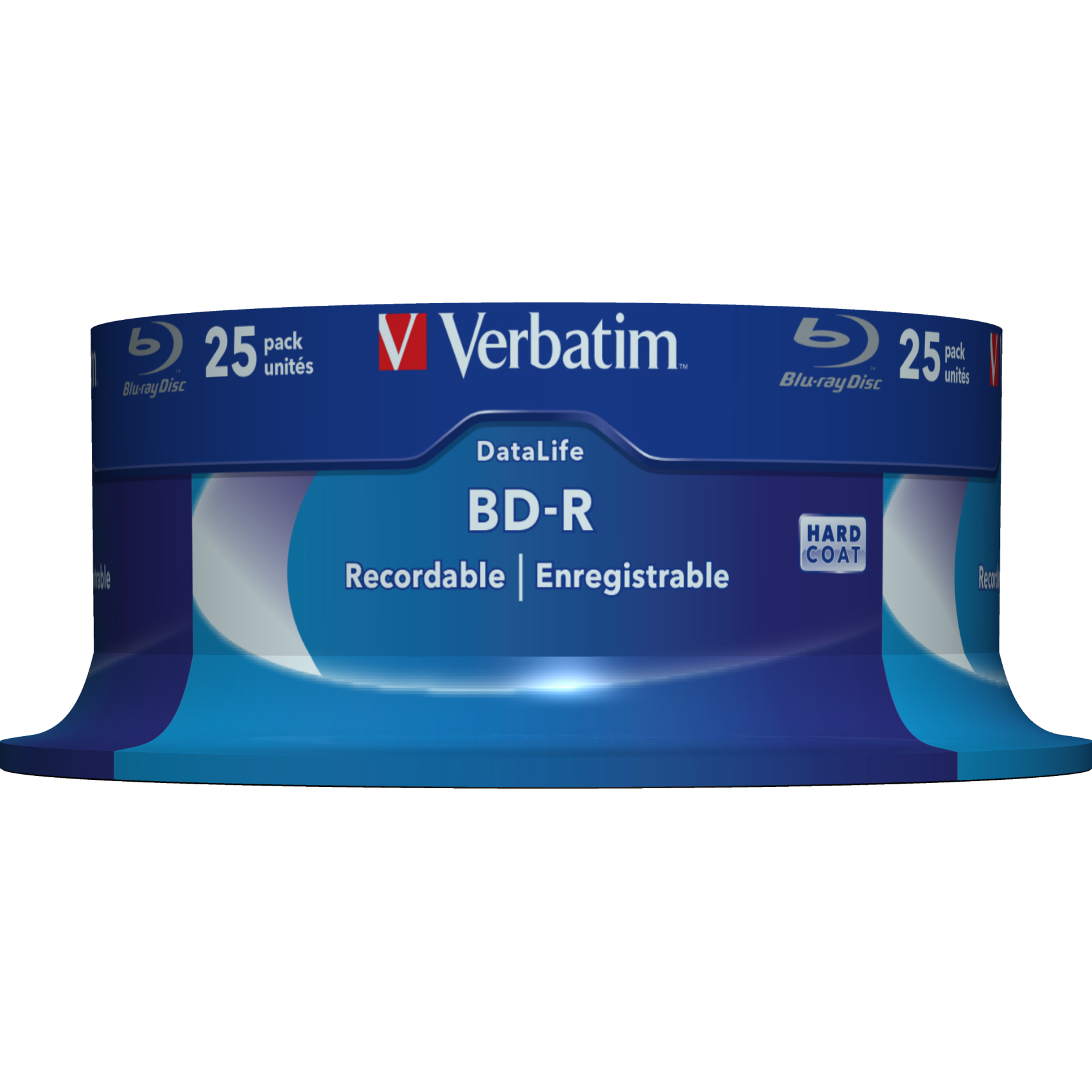 Verbatim Datalife 6x, 43837, 25 GB, BD-R, Spindel, 25 Stück(e)