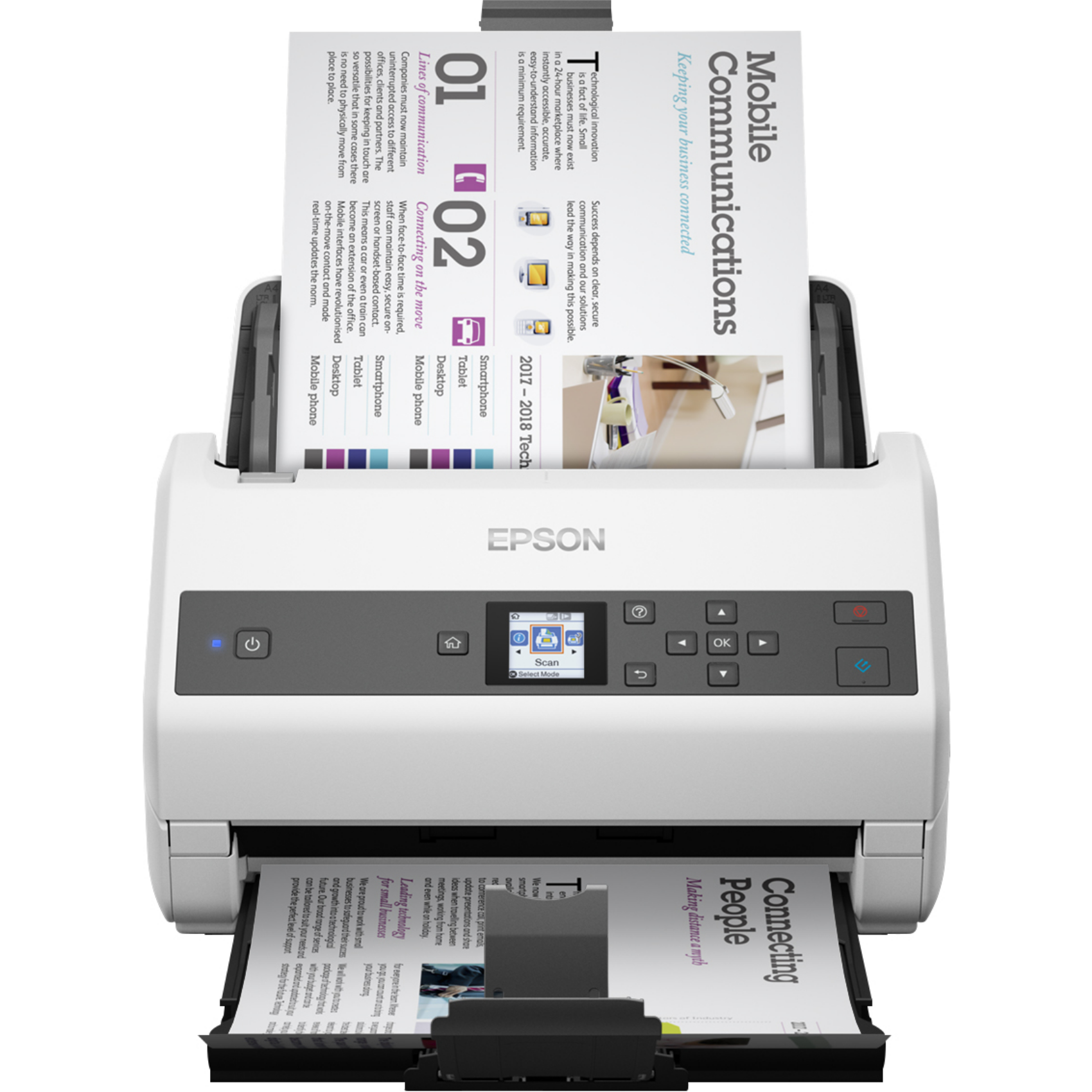 Epson WorkForce DS-870, b11b250401, 30 Bit, 24 Bit, 10 Bit, 8 Bit, 65 Seiten pro Minute