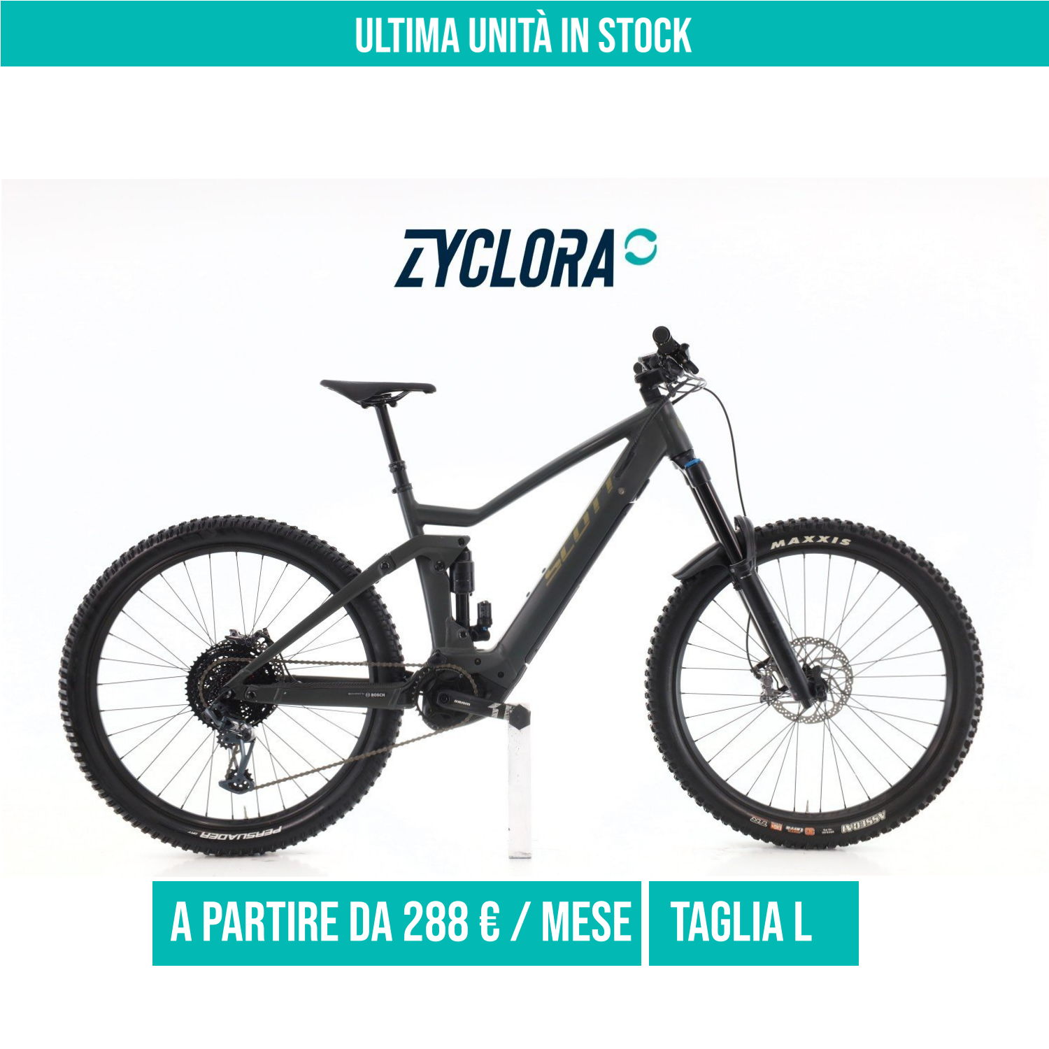 Scott Ransom E-ride 910 X01 taglia L Semi-nuova
