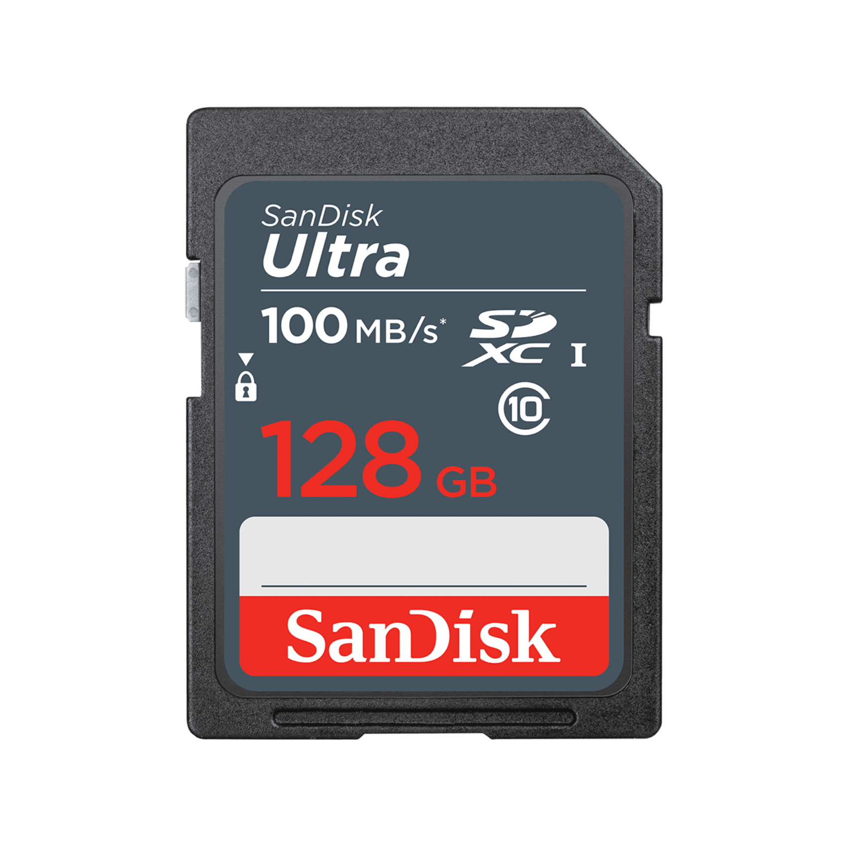 SanDisk Ultra, sdsdunr-128g-gn3in, 128 GB, UHS-I, 100 MB/s, Schwarz