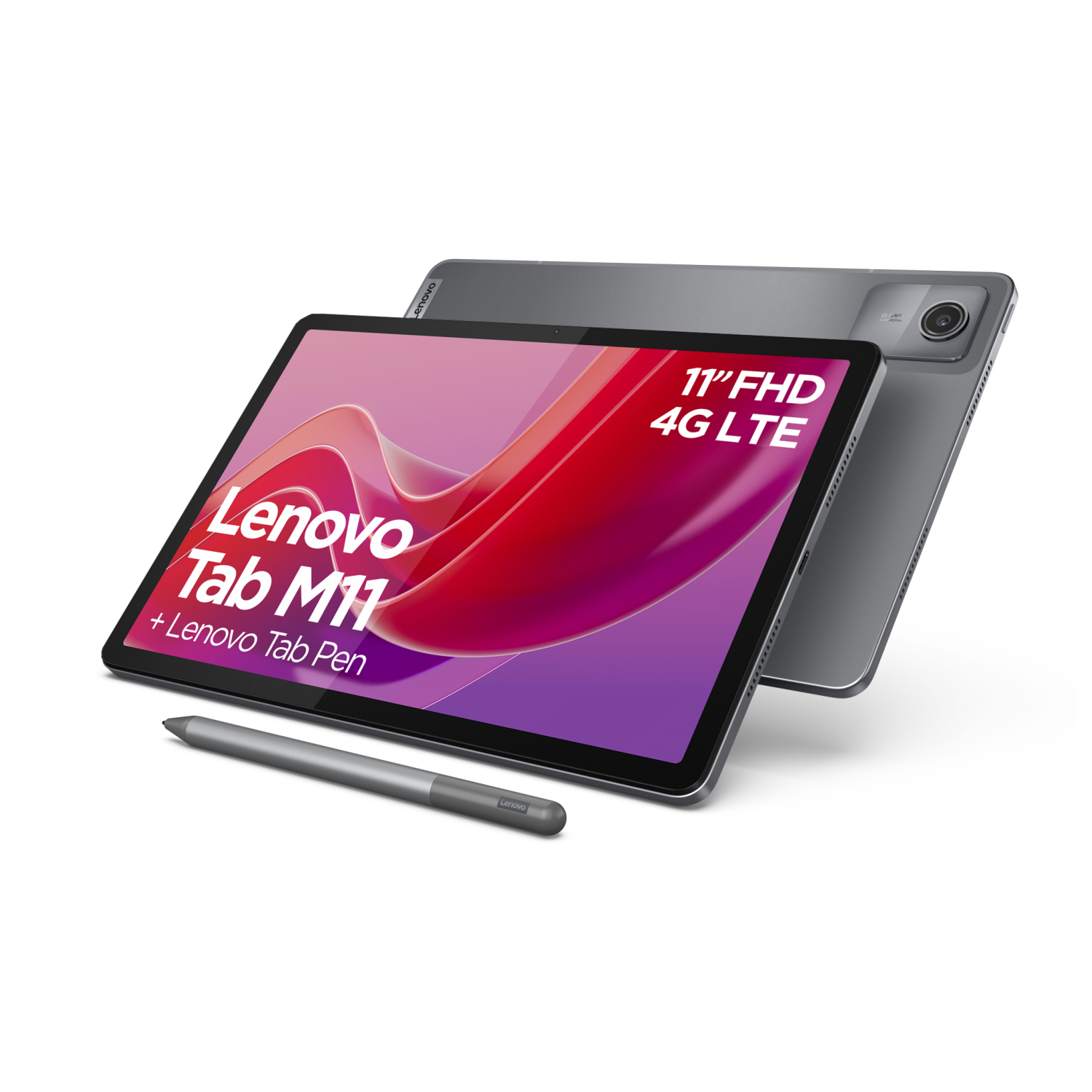 Lenovo Tab M11, zadb0034se, 128 GB, Android 13, Grau