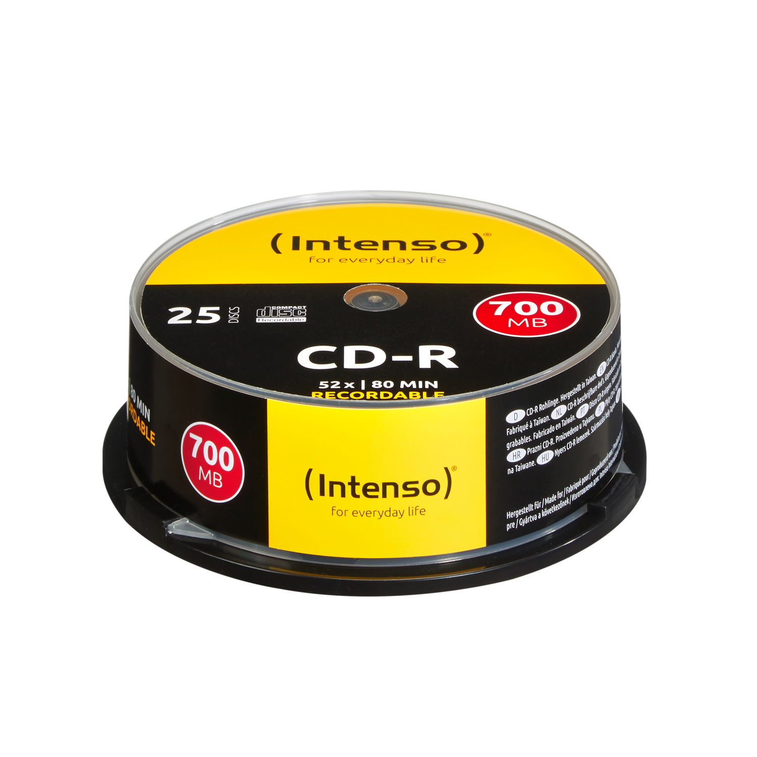 Intenso INT-, 1001124, CD-R, 120 mm, Spindel, 25 Stücke