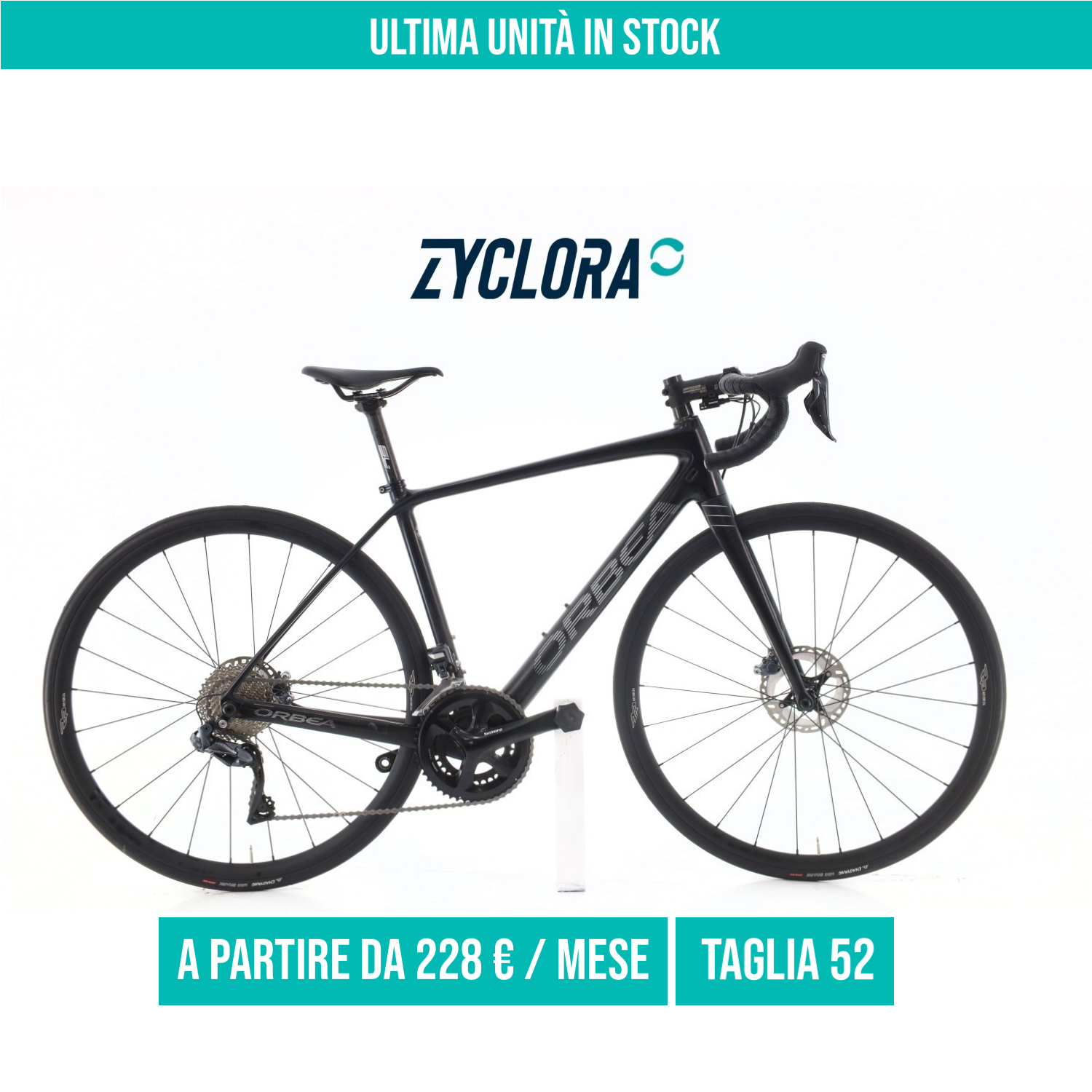 Orbea Orca Carbonio Di2 11V taglia 52 Semi-nuova