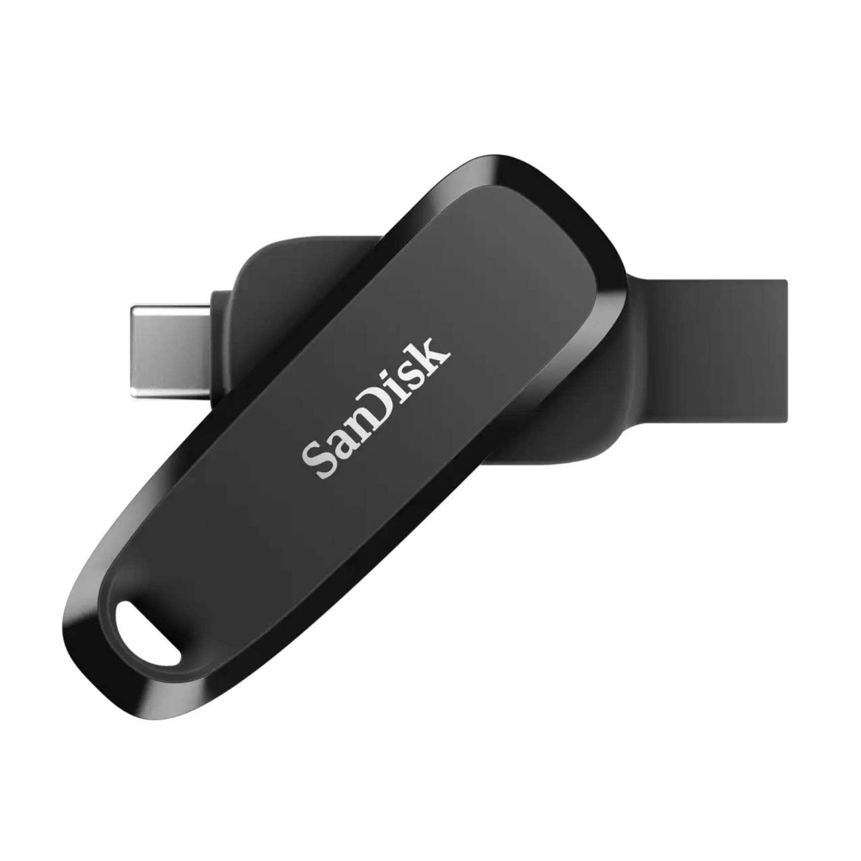 SanDisk, sdddc6-032g-g46, 32 GB, USB Typ-C, 3.2 Gen 1 3.1 Gen 1, 100 MB/s, Drehring, Schwarz