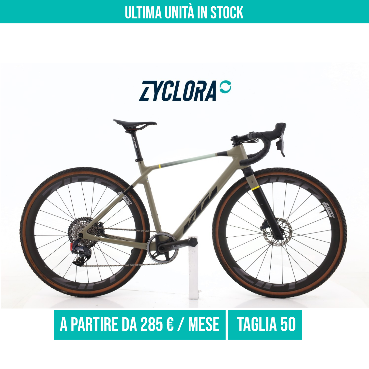KTM X-Strada Elite AXS 12V taglia 50 Semi-nuova