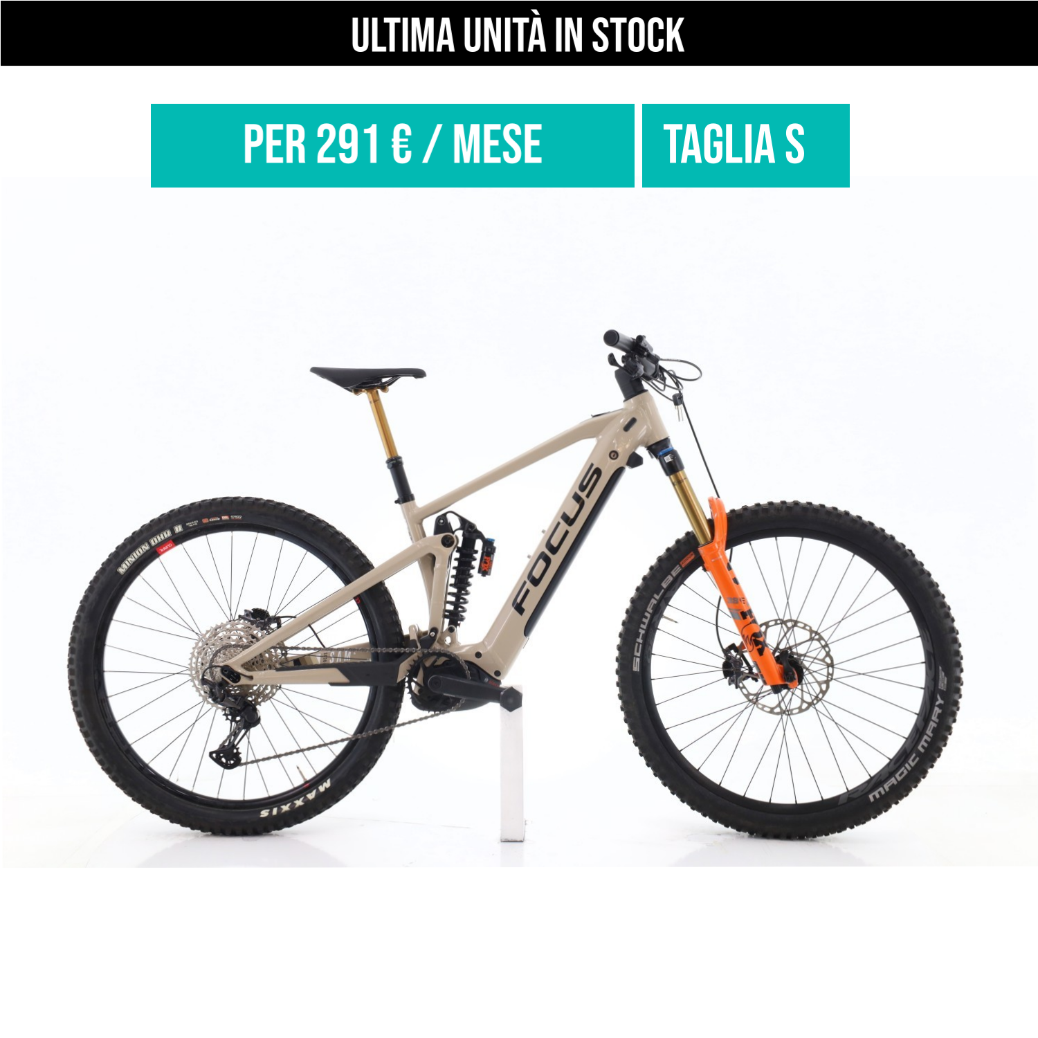 Focus Sam 2 6.9 XT taglia S Semi-nuova