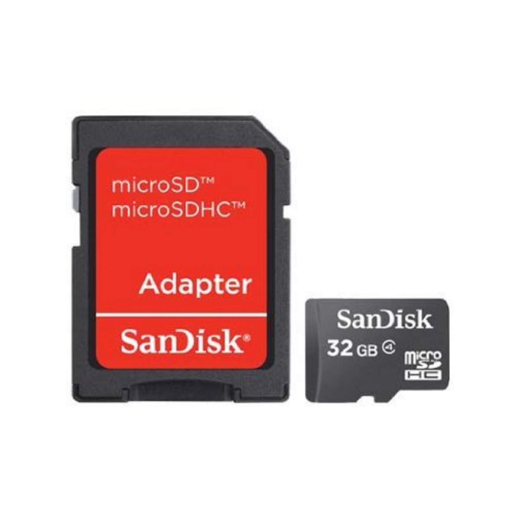 SanDisk, sdsdqm-032g-b35a, 32 GB, MicroSDHC, Klasse 4, Schwarz