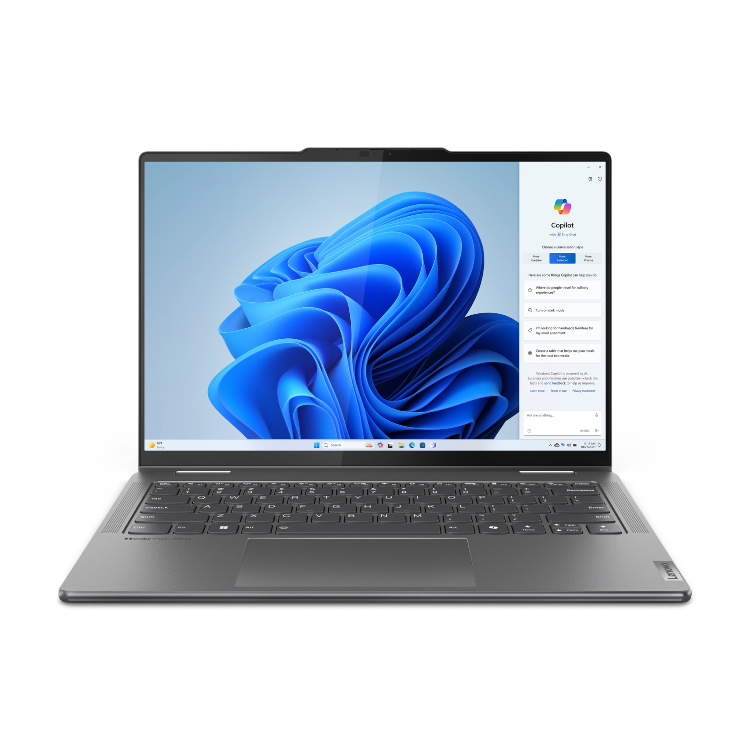 Lenovo Yoga 7, 83dj0025ge, Intel Core Ultra 7, 1 TB, Windows