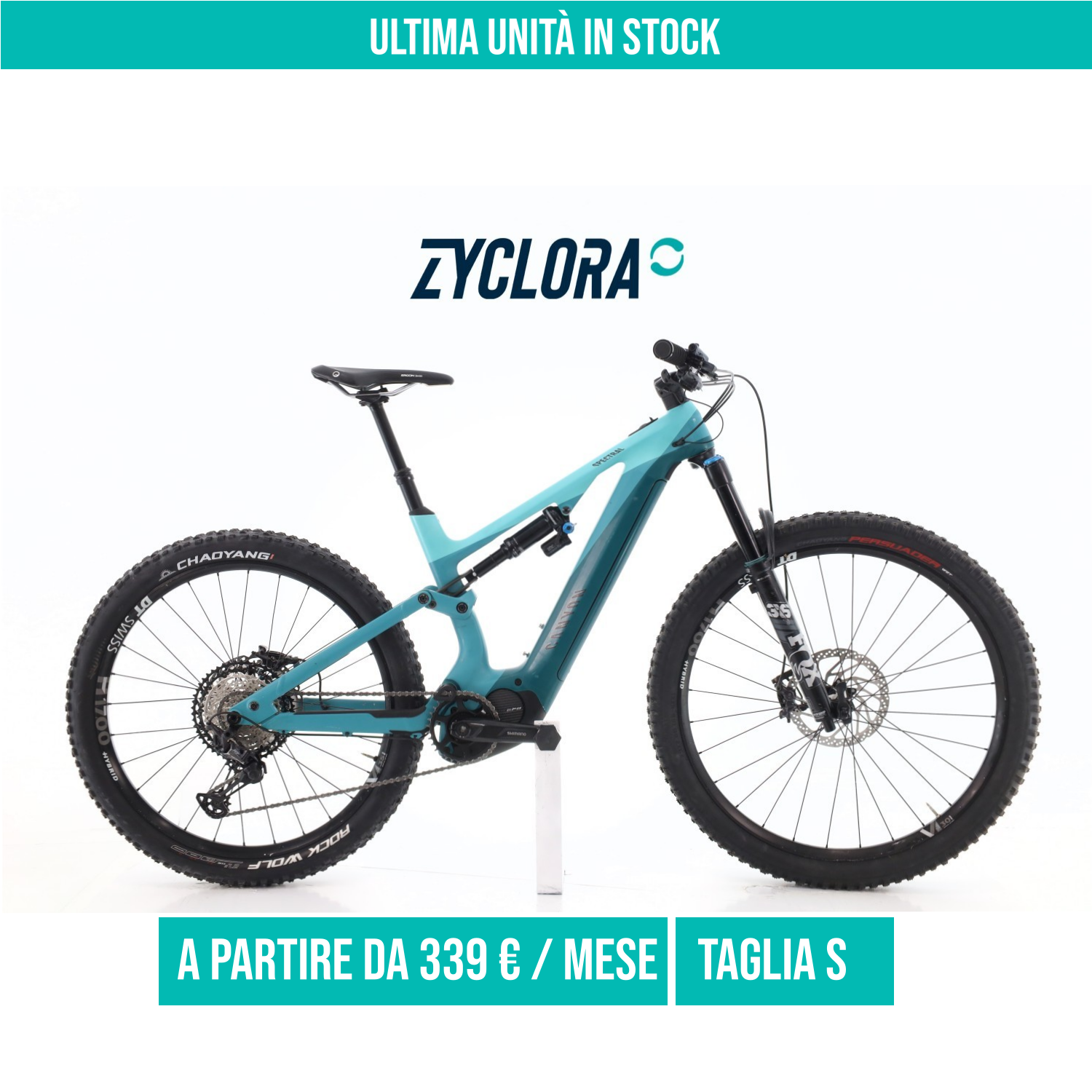 Canyon Spectral Carbonio XT taglia S Semi-nuova