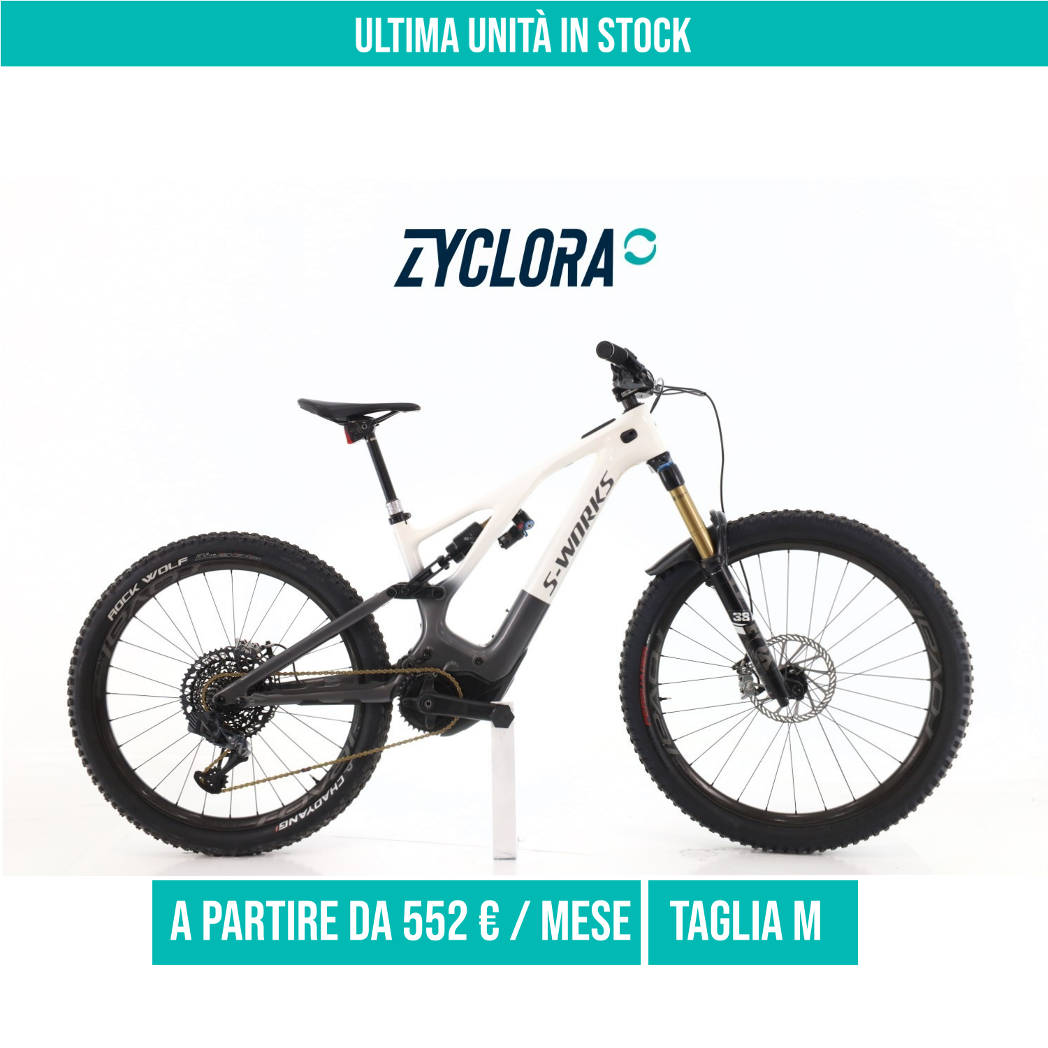 Specialized Turbo Levo S-Works FSR Carbonio XX1 AXS taglia M Semi-nuova