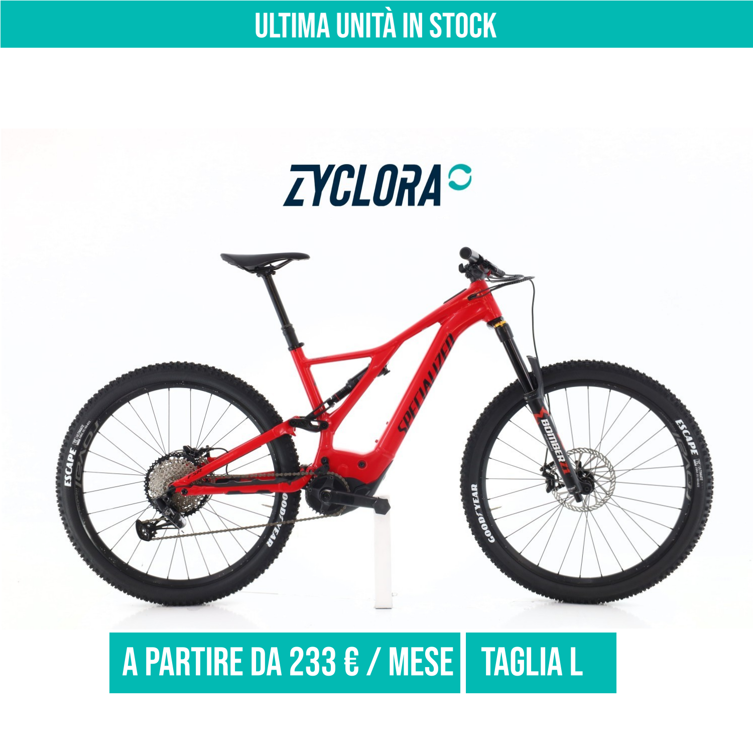 Specialized Turbo Levo taglia L Semi-nuova