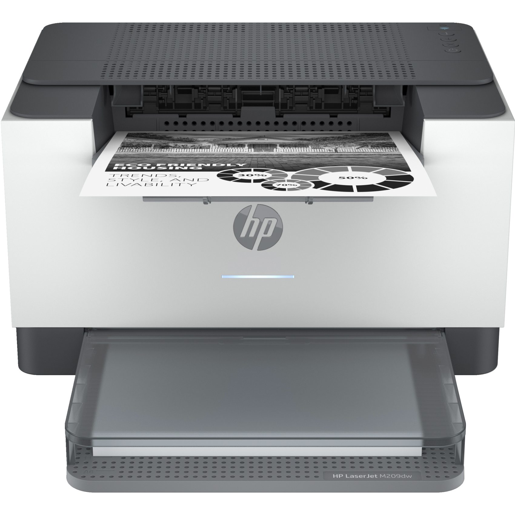 HP LaserJet LaserJetM209dw, 6gw62f#b19, Schwarzweiß, Drucker für und Office, Drucken, Beidseitiger Dru