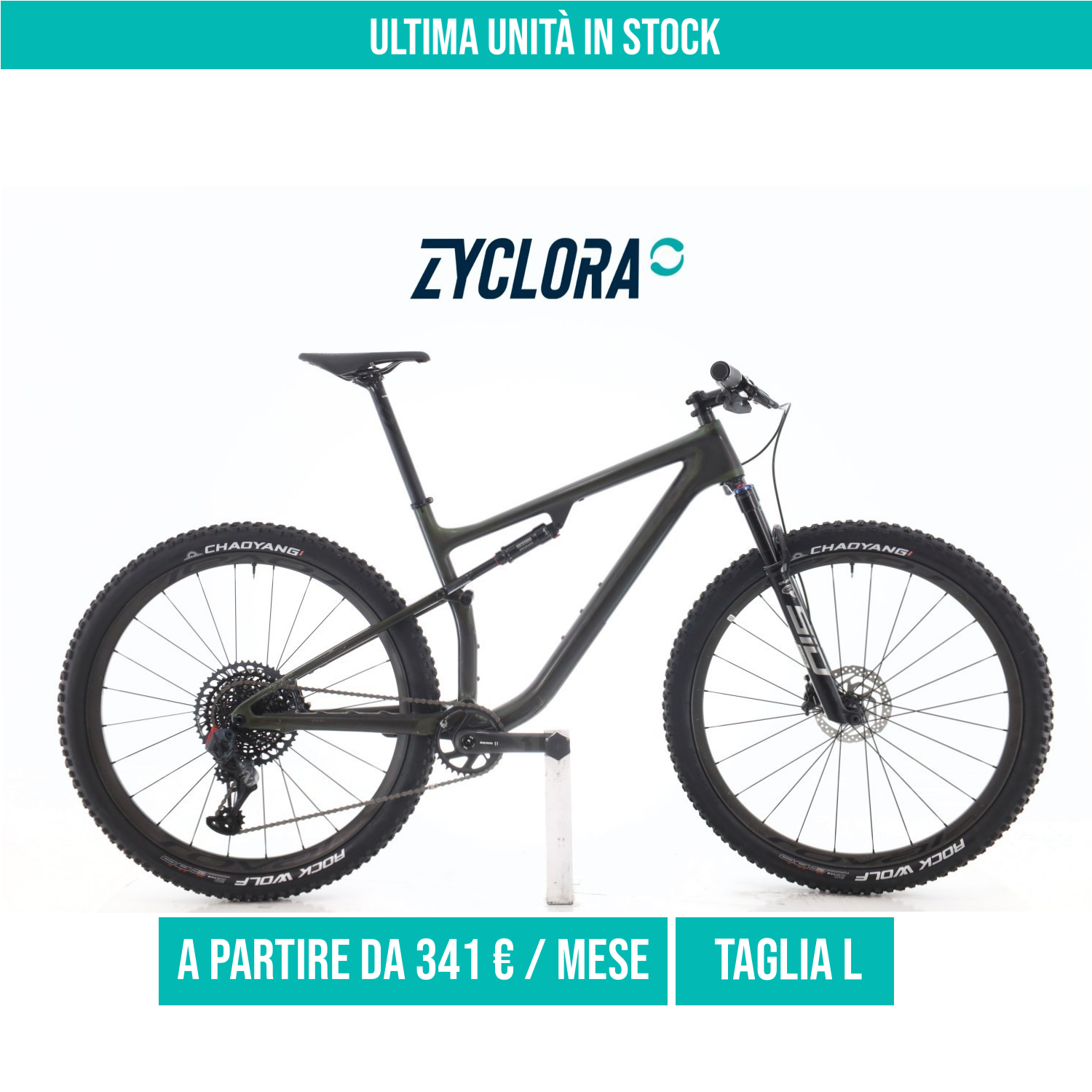 Specialized Epic S-Works FSR Carbonio XX1 AXS taglia L Semi-nuova