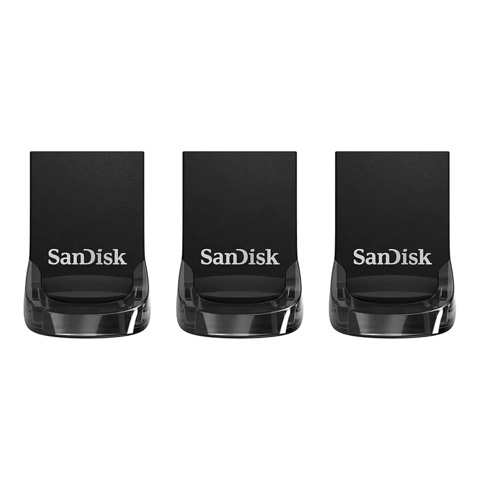 SanDisk Ultra Fit, sdcz430-032g-g46t, 32 GB, USB Typ-A, 3.2 Gen 1 3.1 Gen 1, 130 MB/s, Ohne Deckel, Schwarz