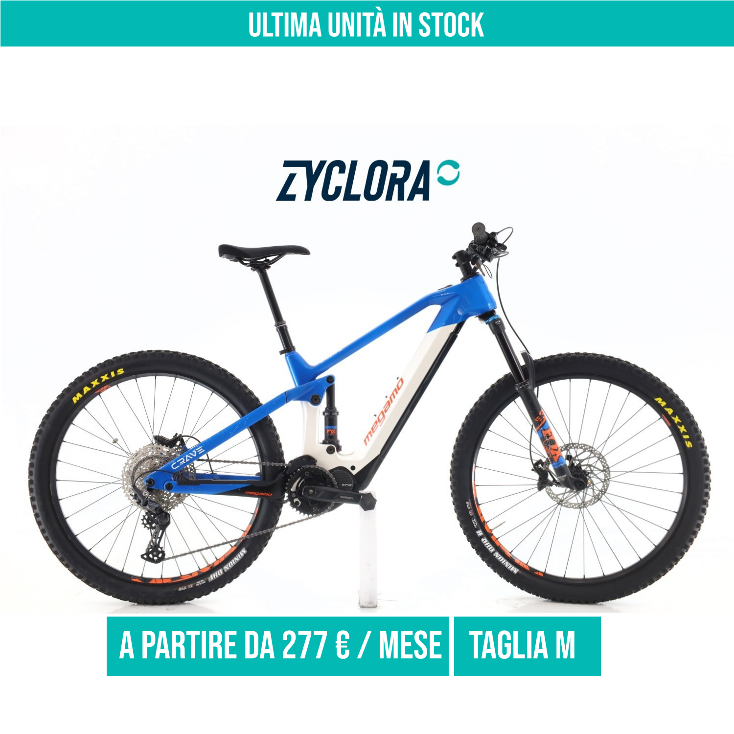 Megamo Crave Carbonio taglia M Semi-nuova