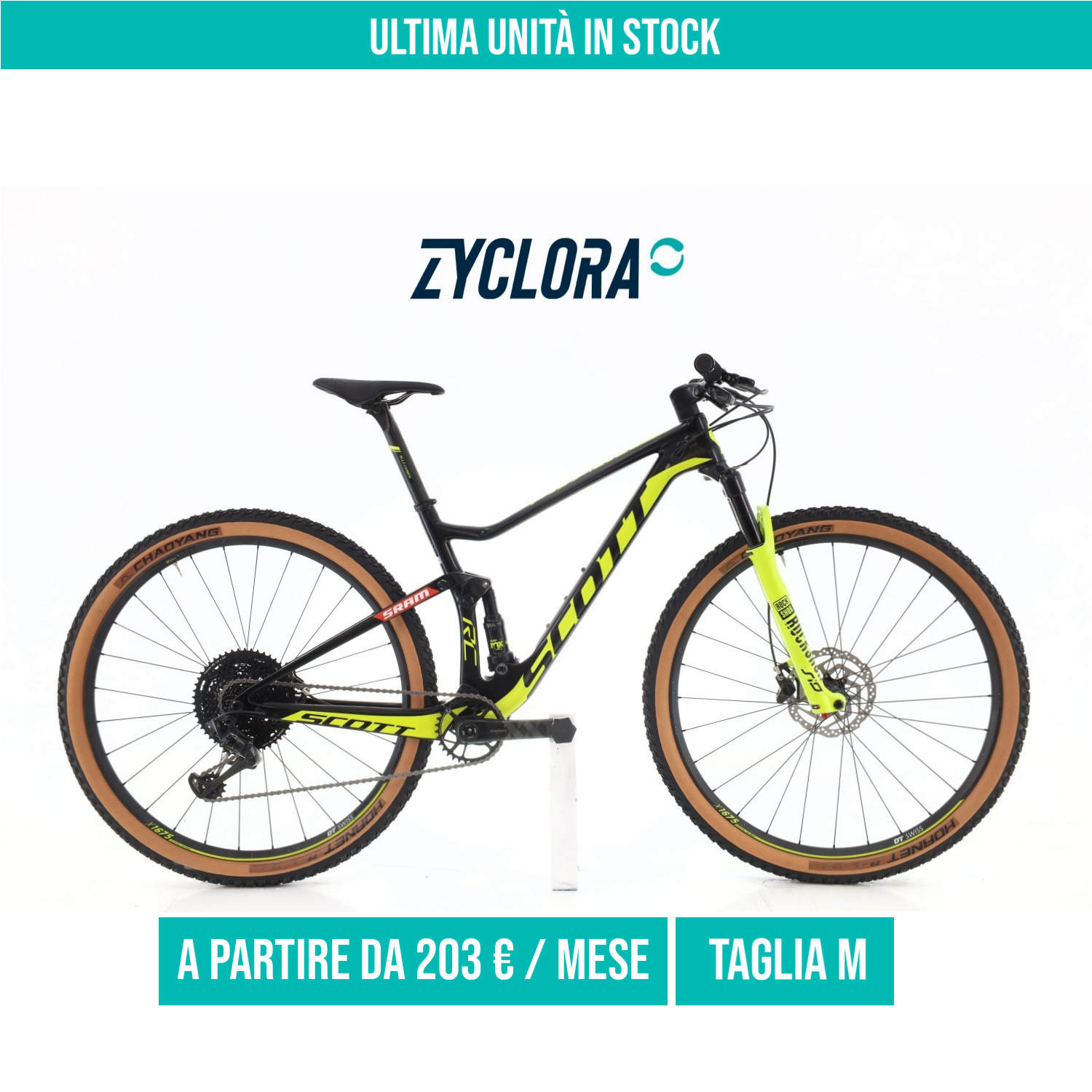 Scott Spark RC 900 World Cup Carbonio XX1 taglia M Semi-nuova