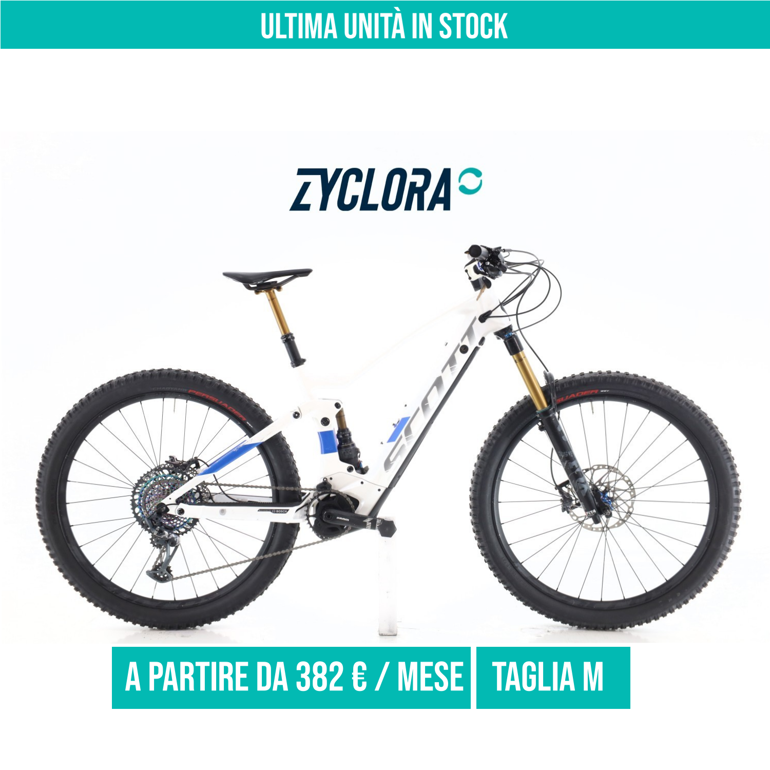 Scott Genius E-Ride Tuned Carbonio X01 taglia M Semi-nuova