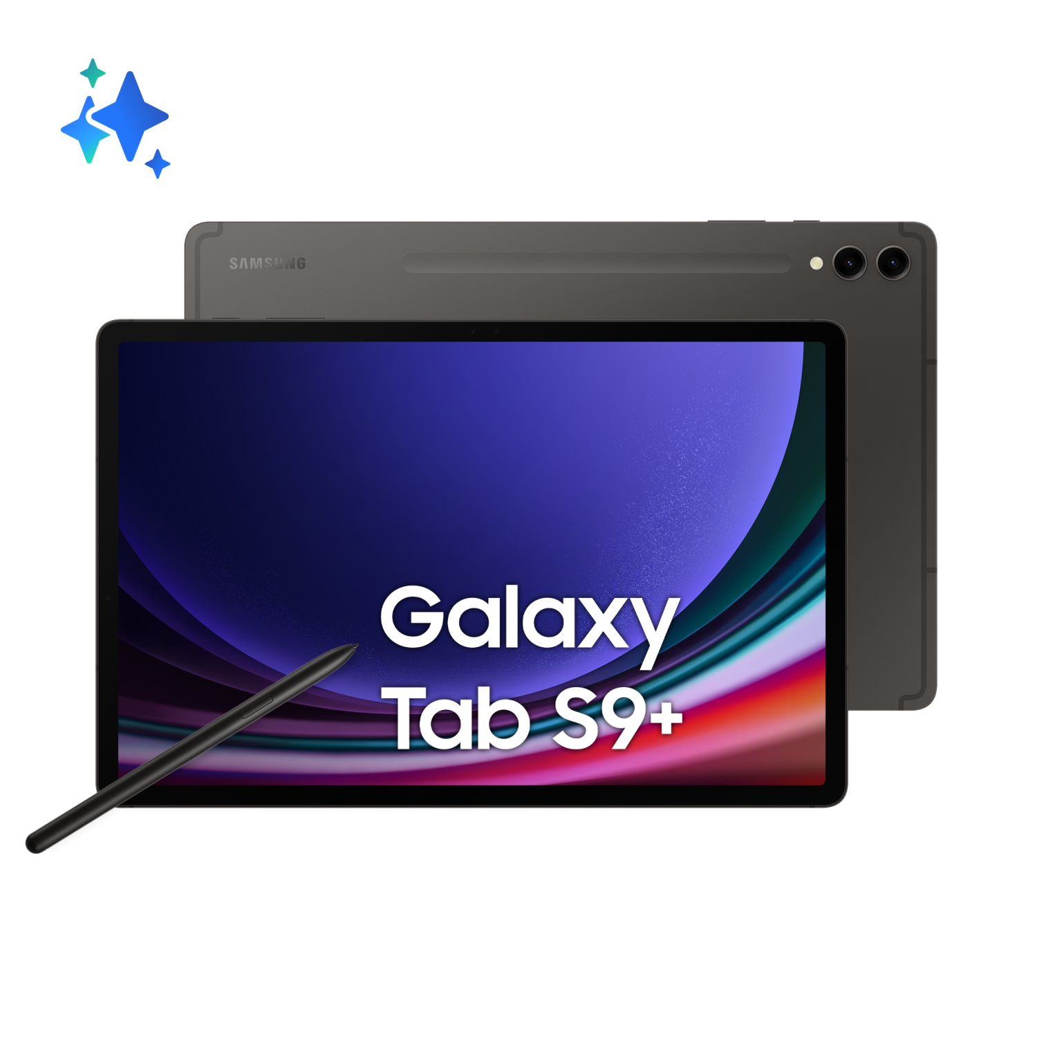 Samsung Galaxy Tab S9+ X810, sm-x810nzaeeue, Graphite, 12GB, 512GB