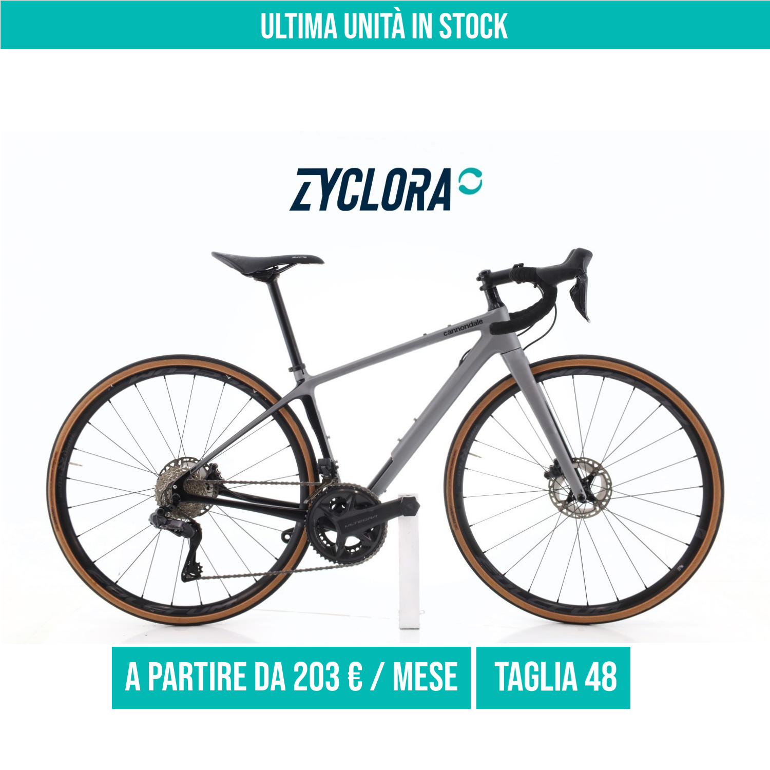 Cannondale Synapse 2 Di2 12V taglia 48 Semi-nuova