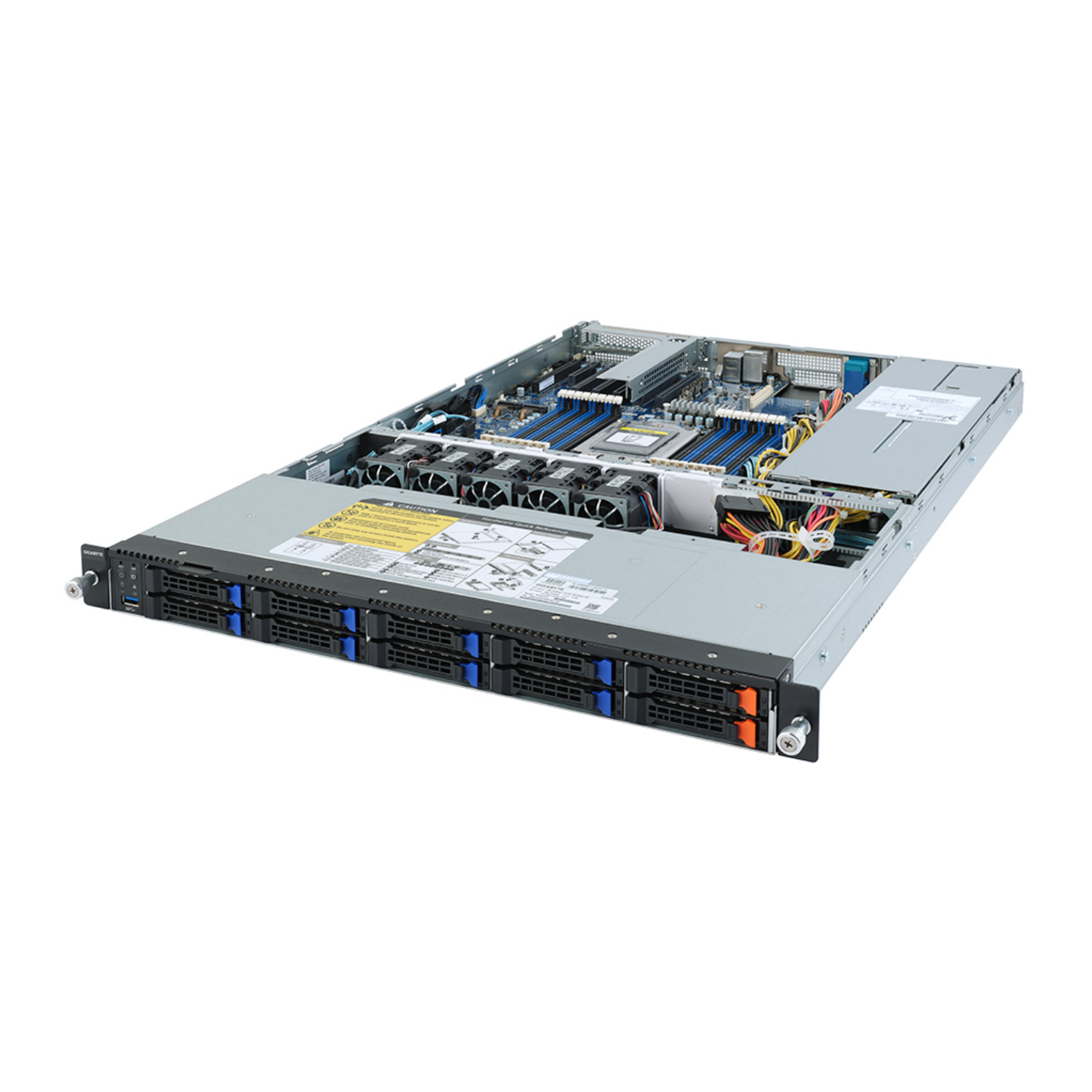 Gigabyte R152-Z31, 6nr152z31mr-00, DDR4-SD, 2933,3200 MHz, Okta-Kanal, Aspeed AST2500, Gigabit Ethernet