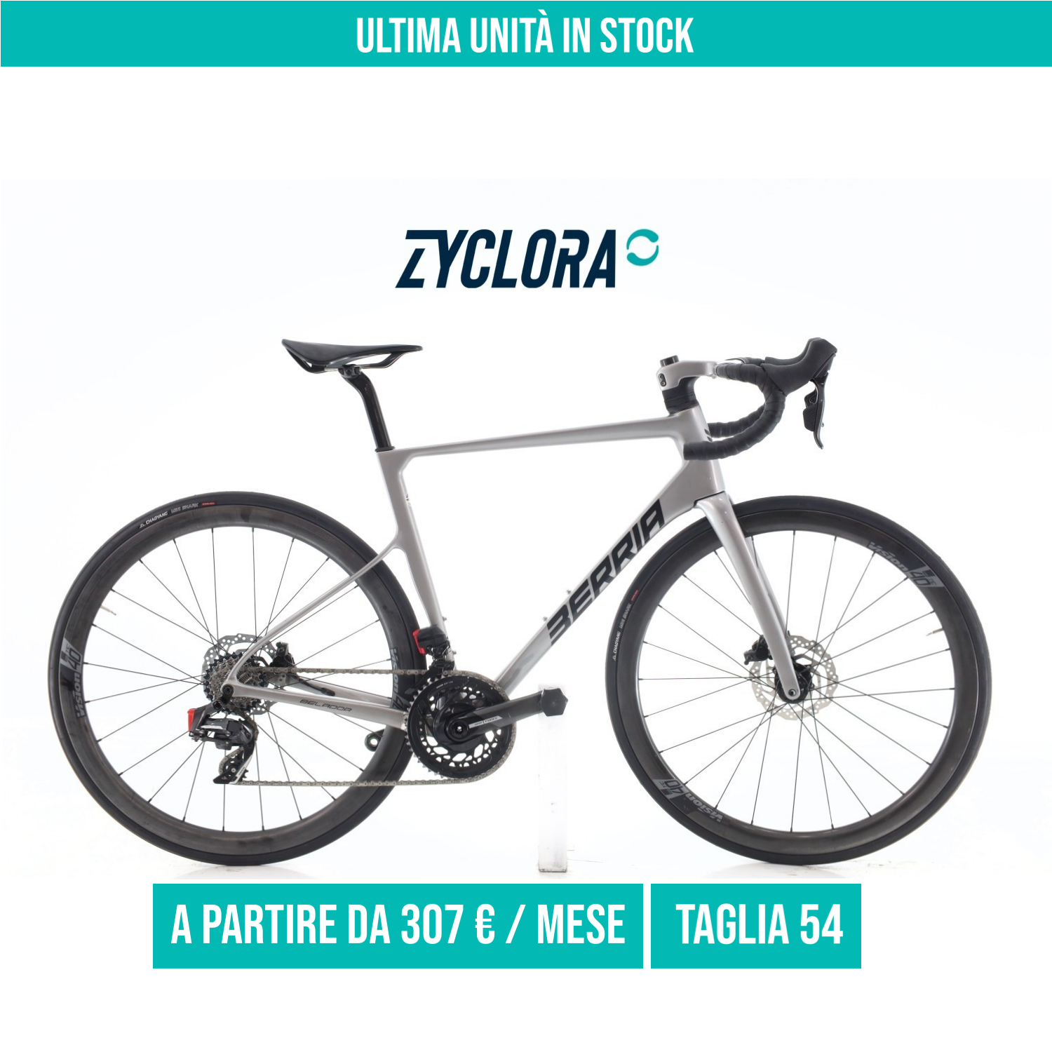 Berria Belador 9.2 Carbonio AXS 12V taglia 54 Semi-nuova