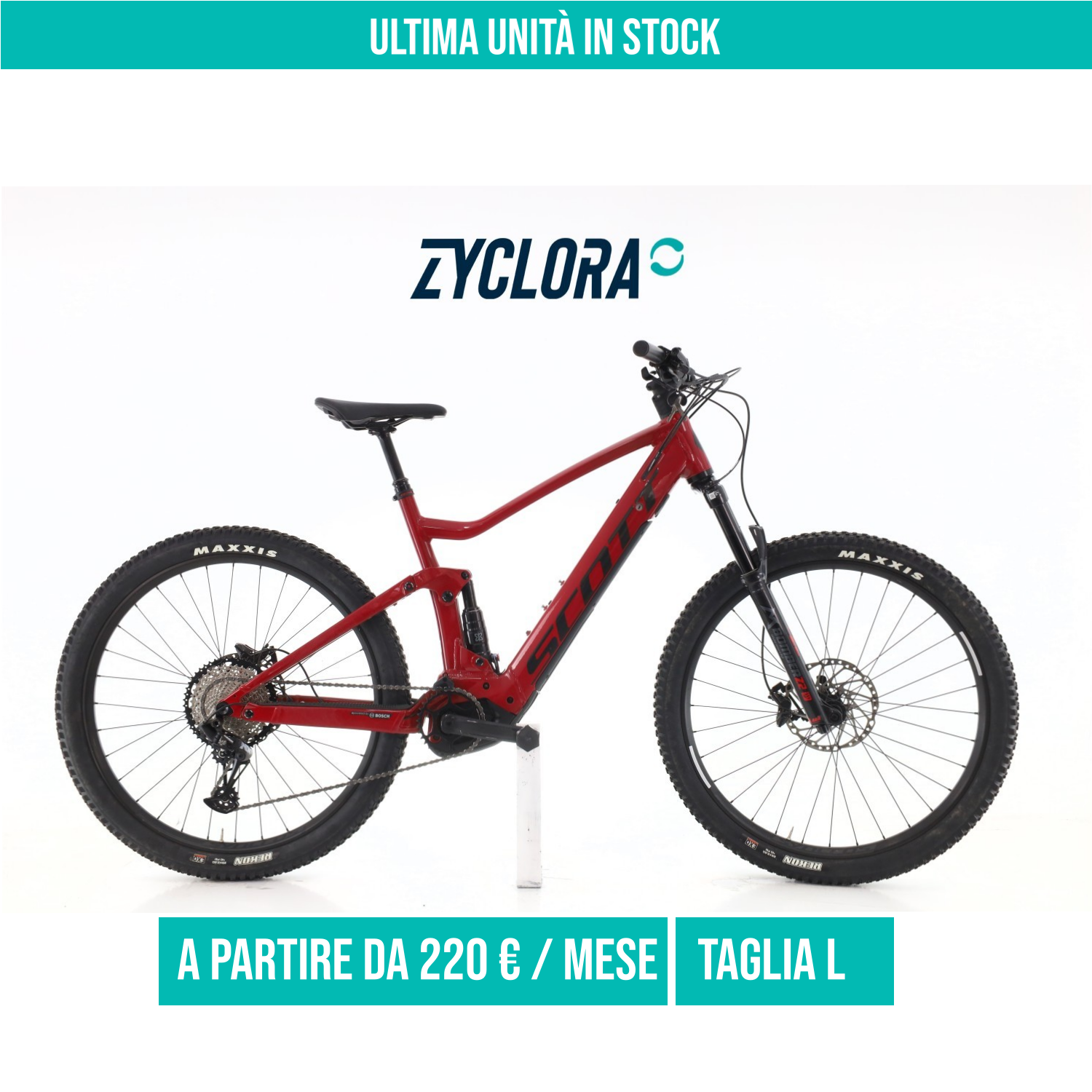 Scott Strike E-Ride 930 taglia L Semi-nuova