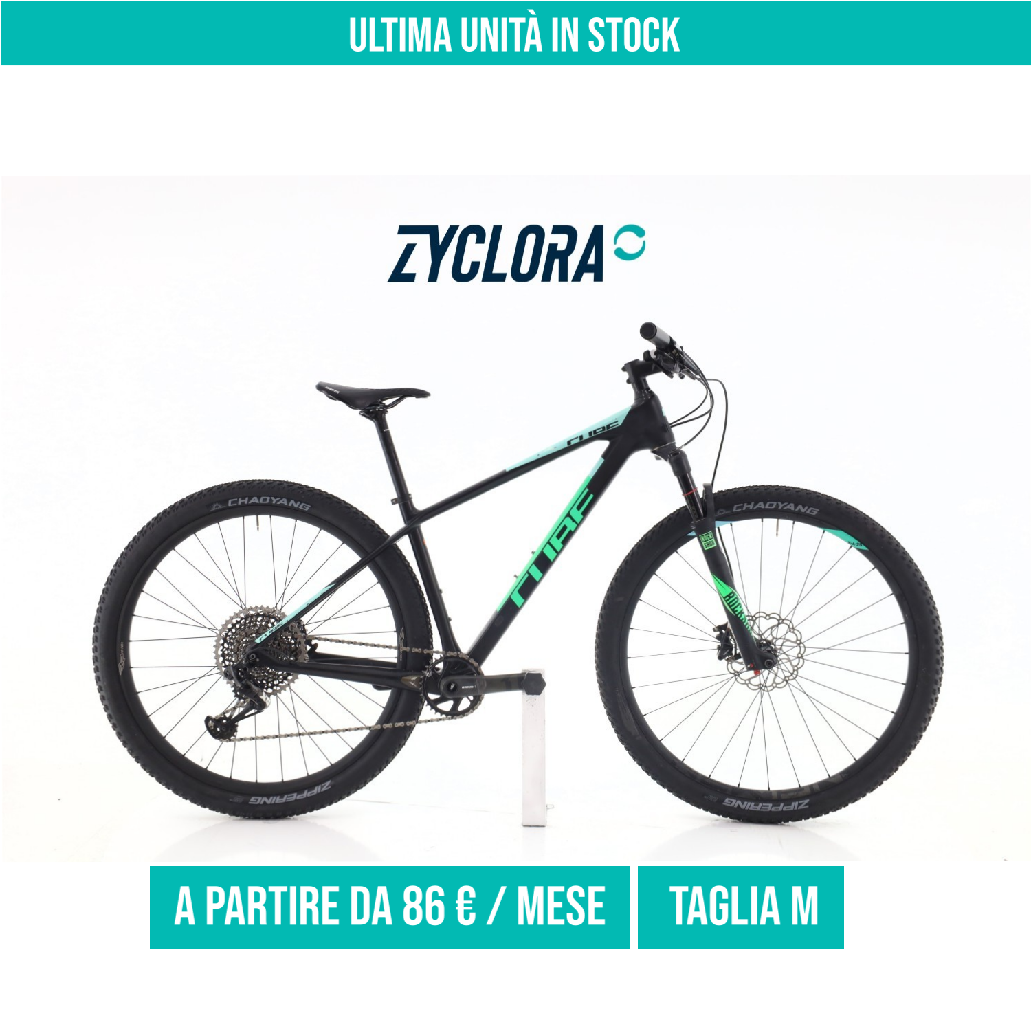 Cube Reaction C:62 Eagle X01 taglia M Semi-nuova