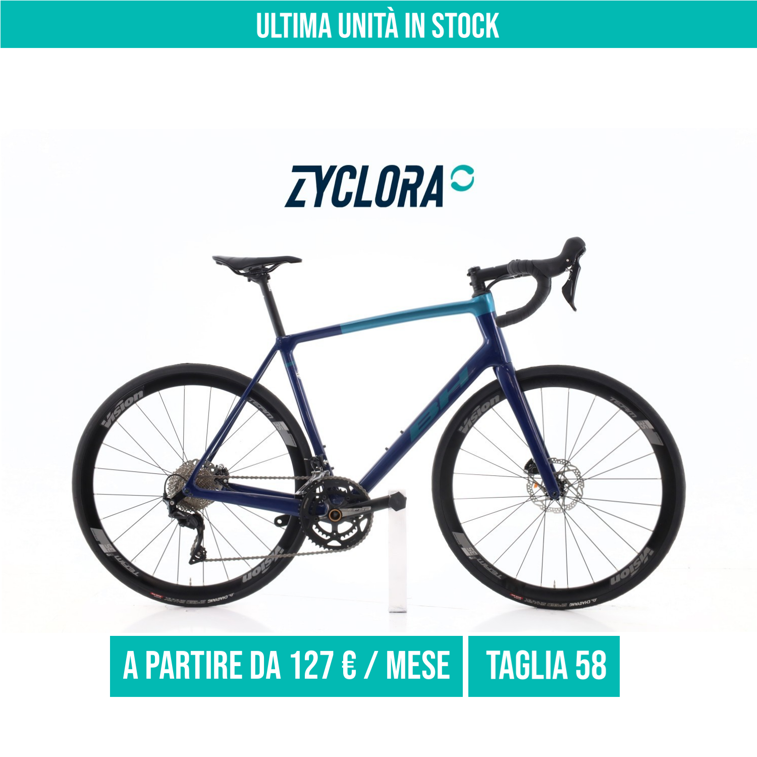 BH SL1 2.5 Carbonio taglia 58 Semi-nuova
