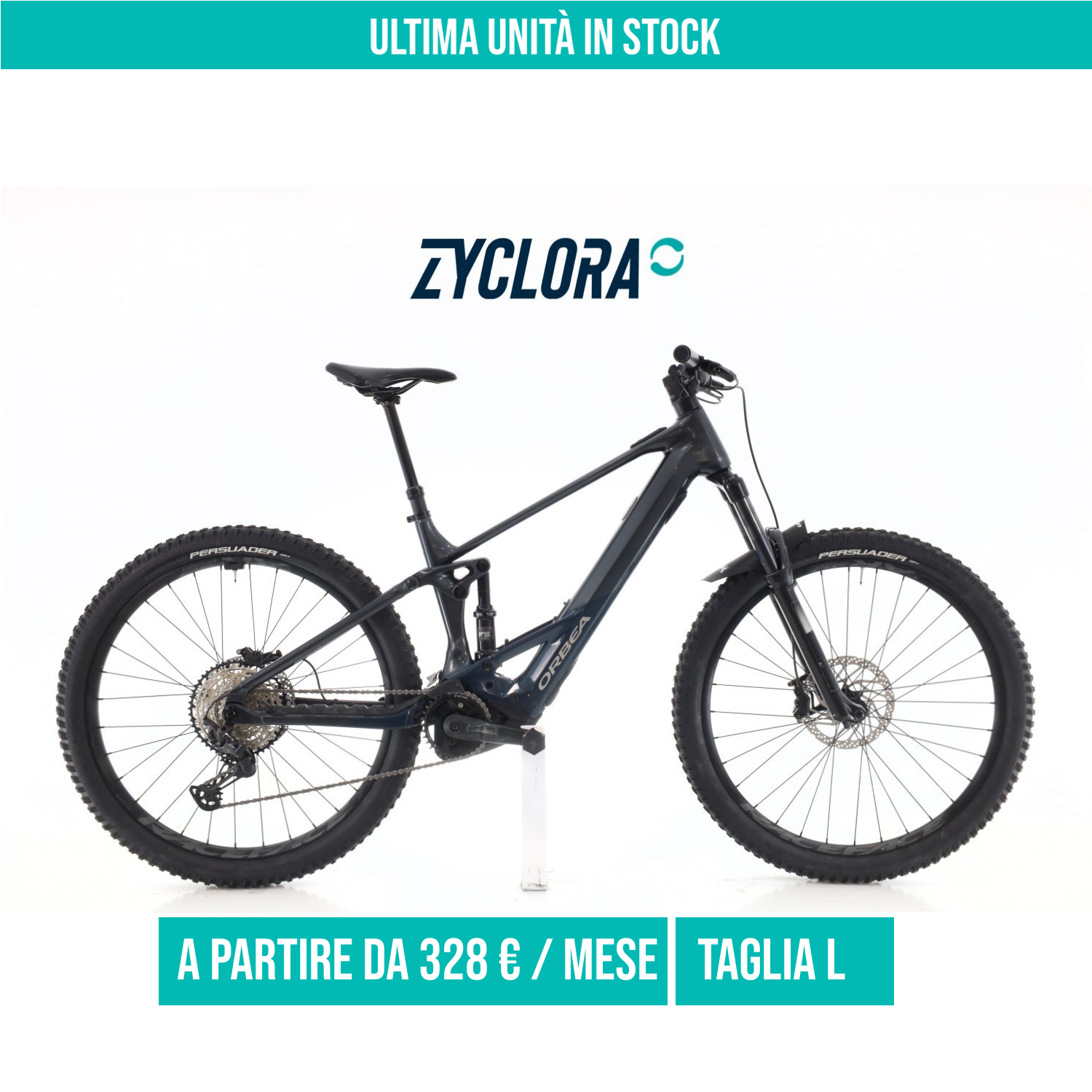 Orbea Wild Carbonio taglia L Semi-nuova
