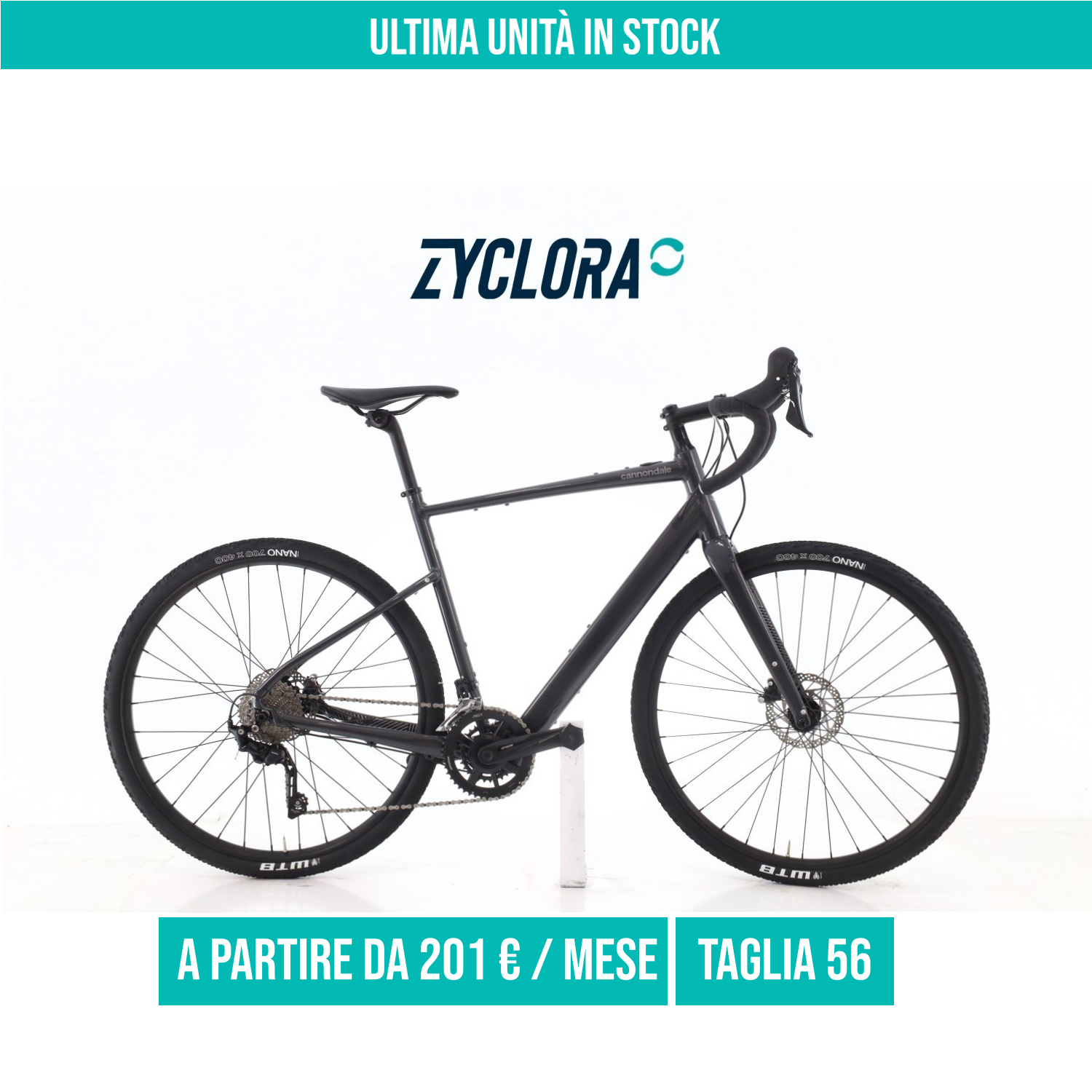 Cannondale Topstone Neo taglia 56 Semi-nuova