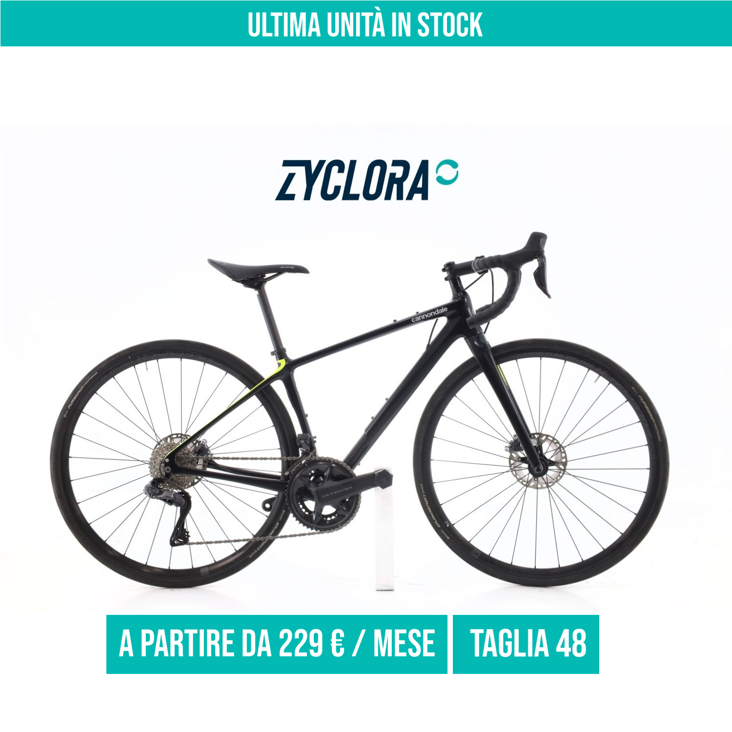 Cannondale Synapse Carbonio Di2 12V taglia 48 Semi-nuova